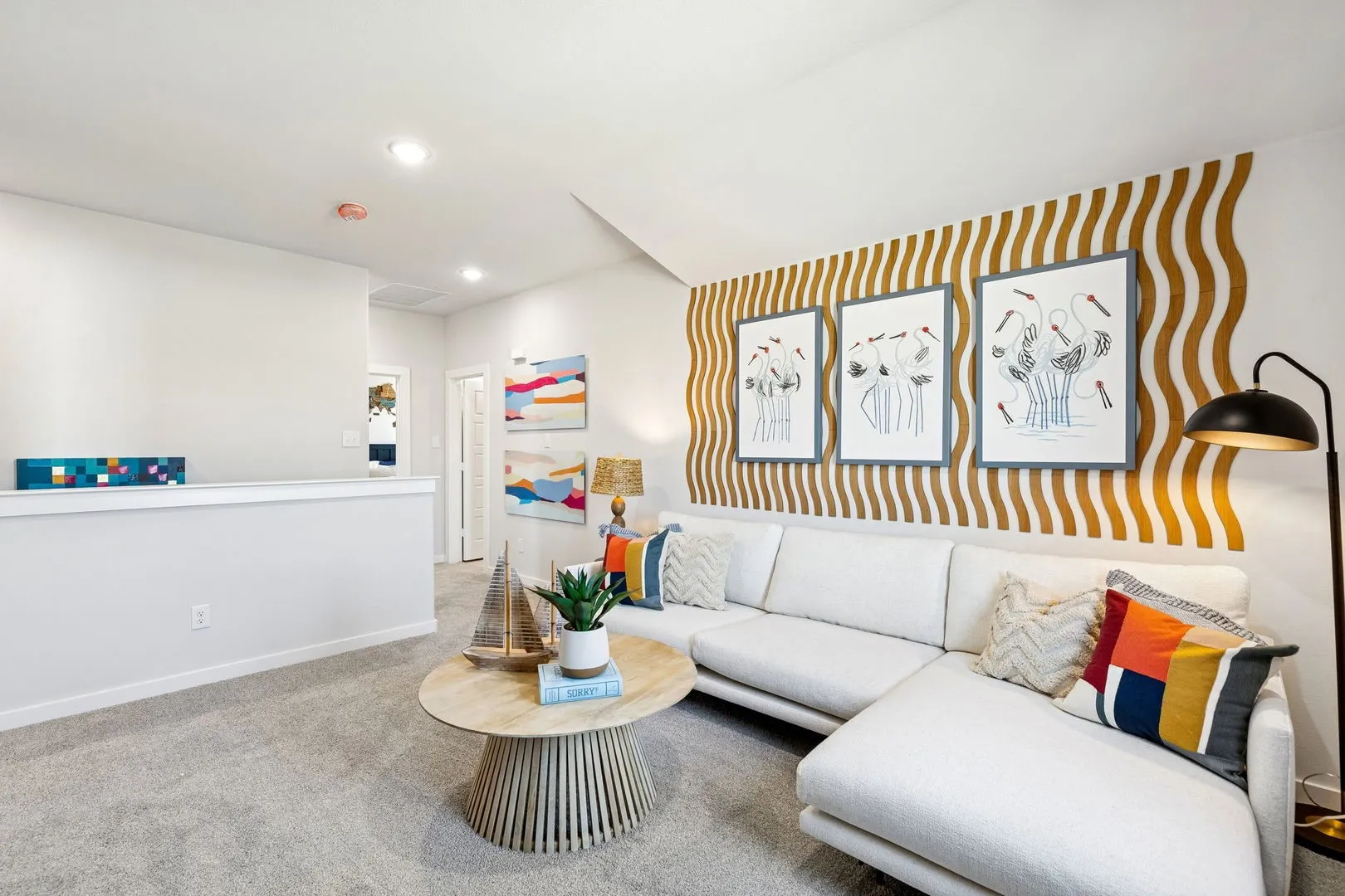 Loft in the Magnolia home plan by Trophy Signature Homes – REPRESENTATIVE PHOTO