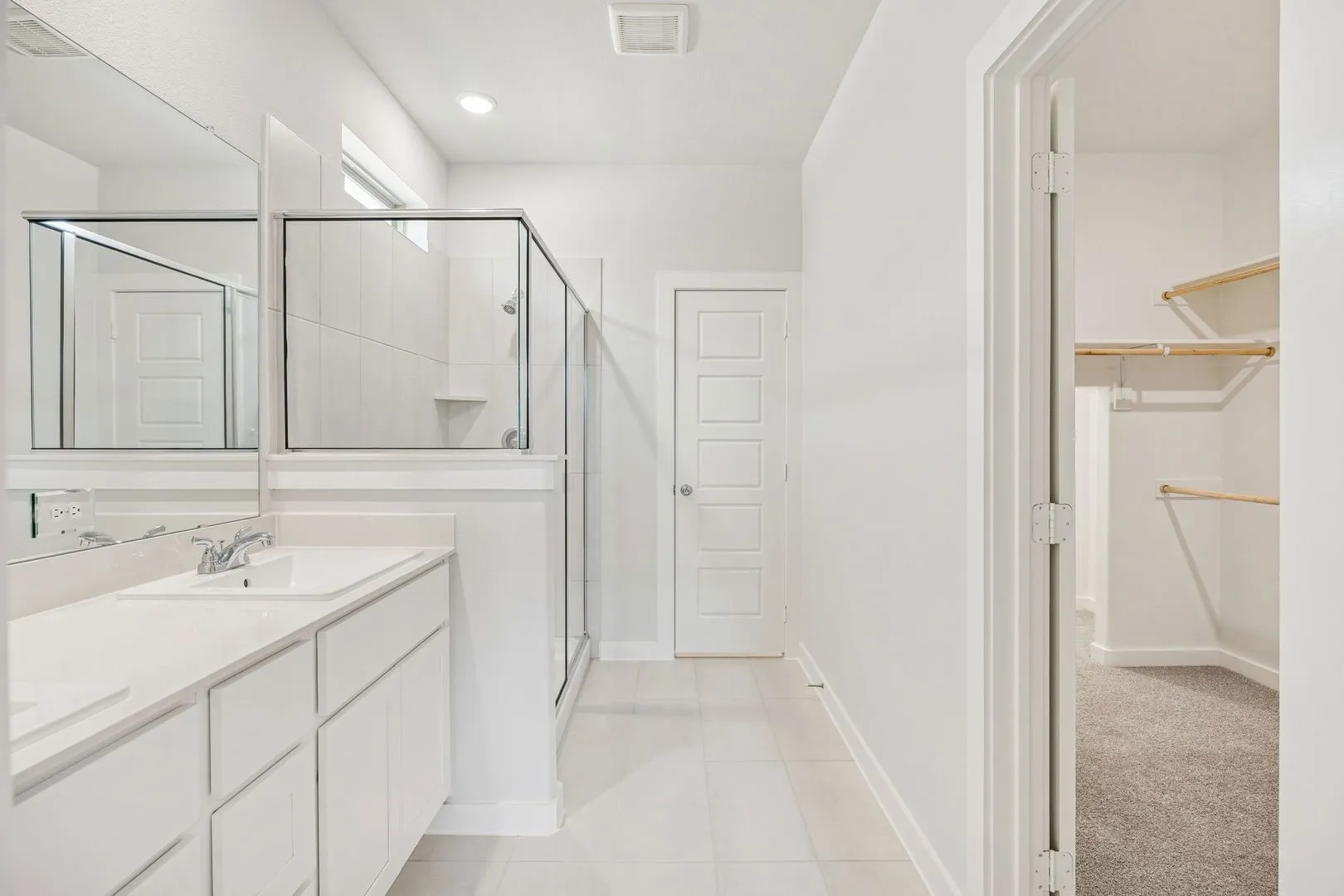 Primary Bathroom in the Stanley II home plan – REPRESENTATIVE PHOTO
