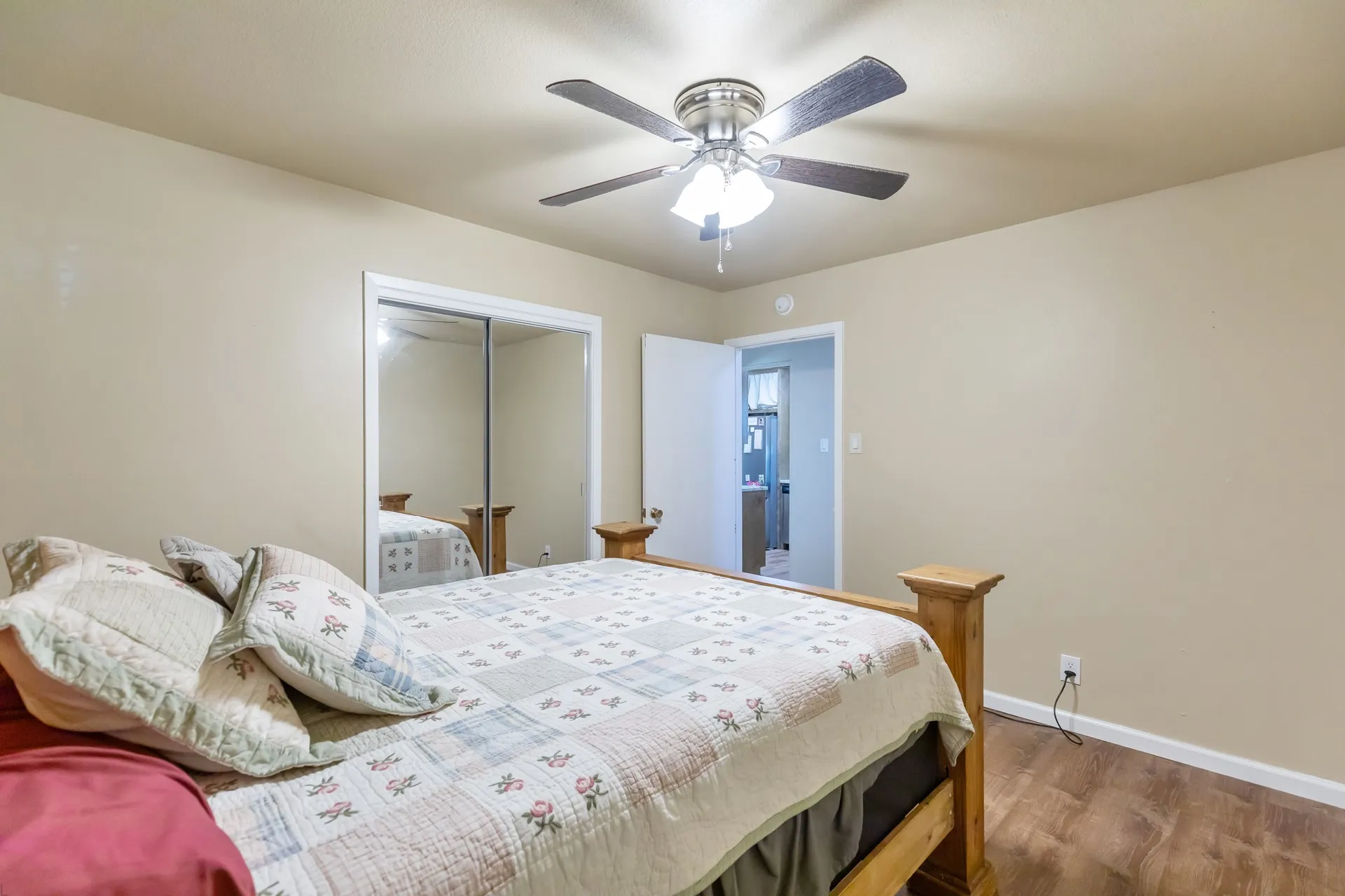 Wood-finish flooring