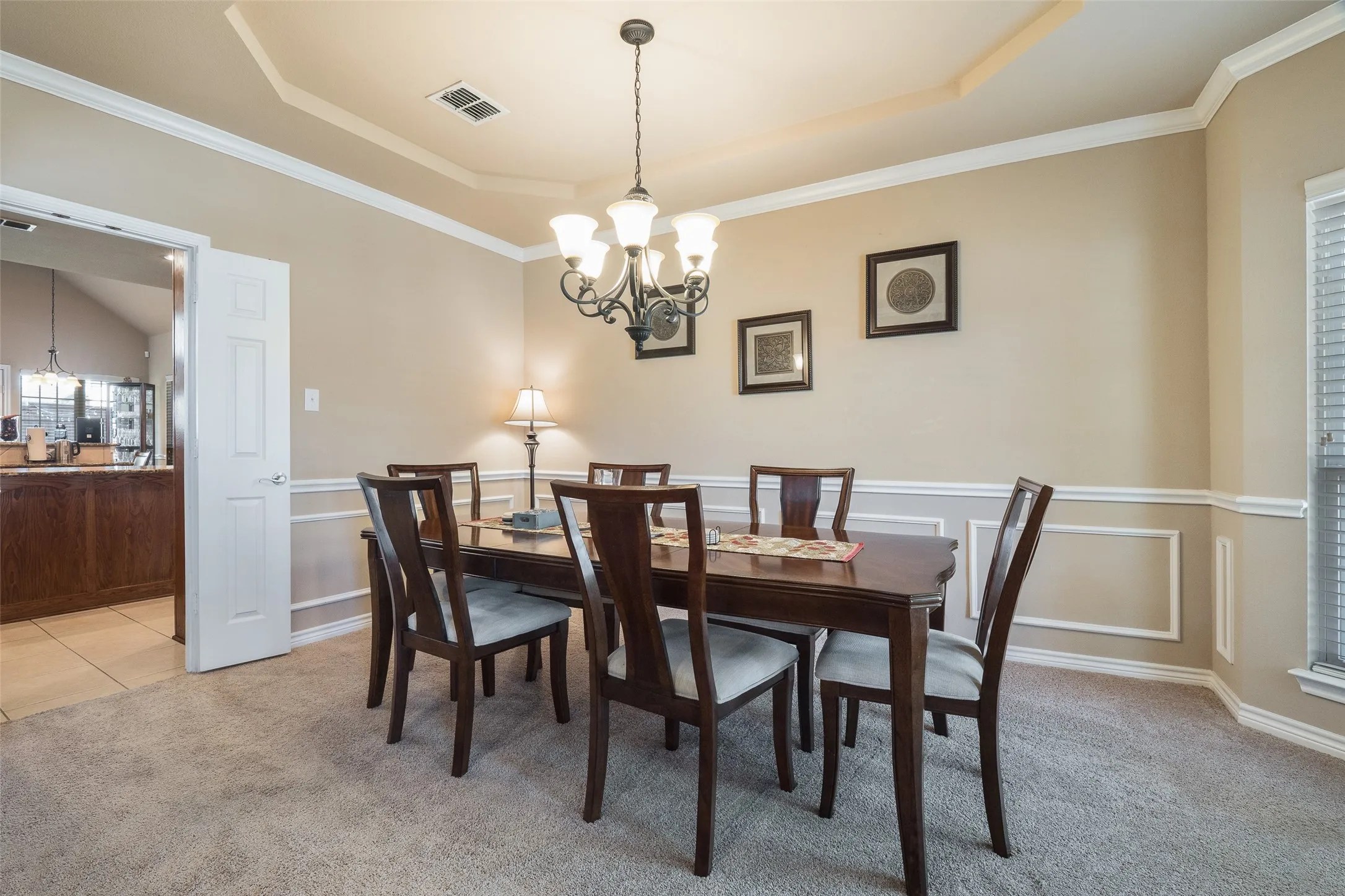 Formal dining room