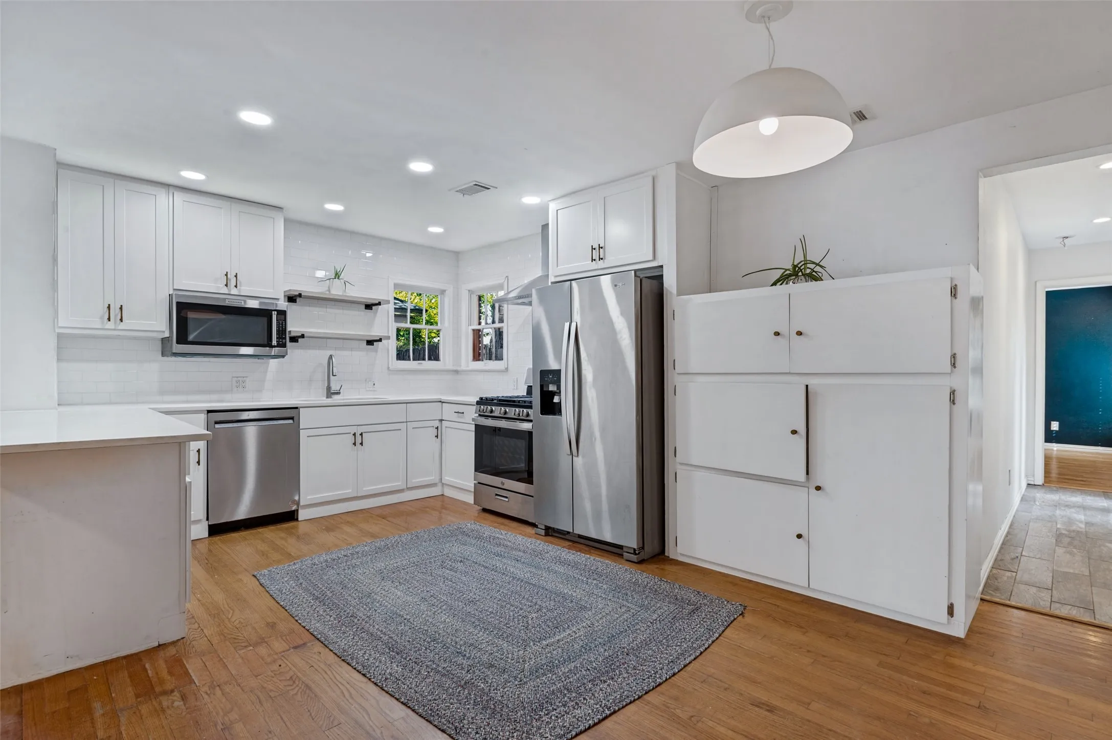 Updated kitchen with newer appliances