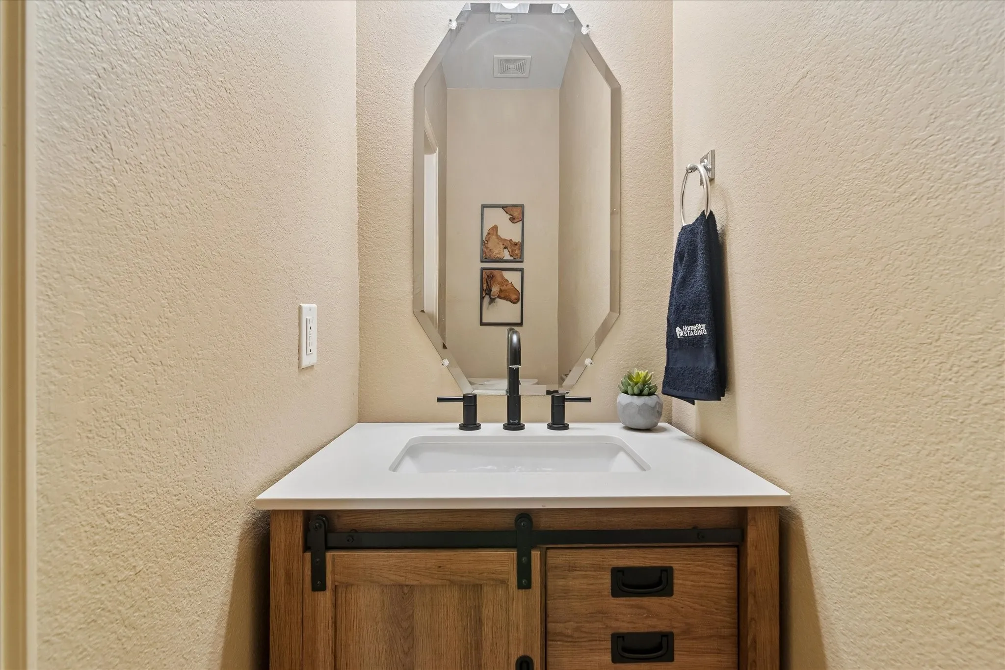 Downstairs half Bath.