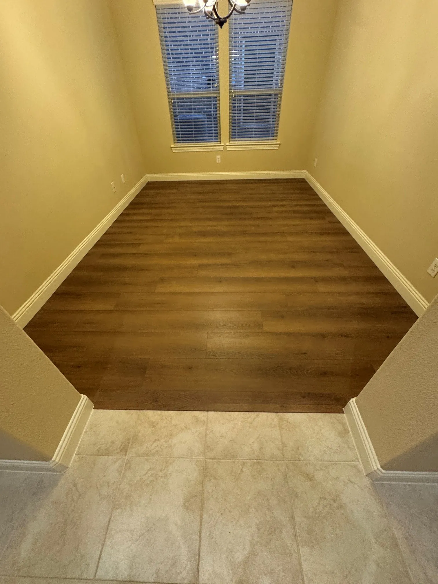 Dining Area with LVP