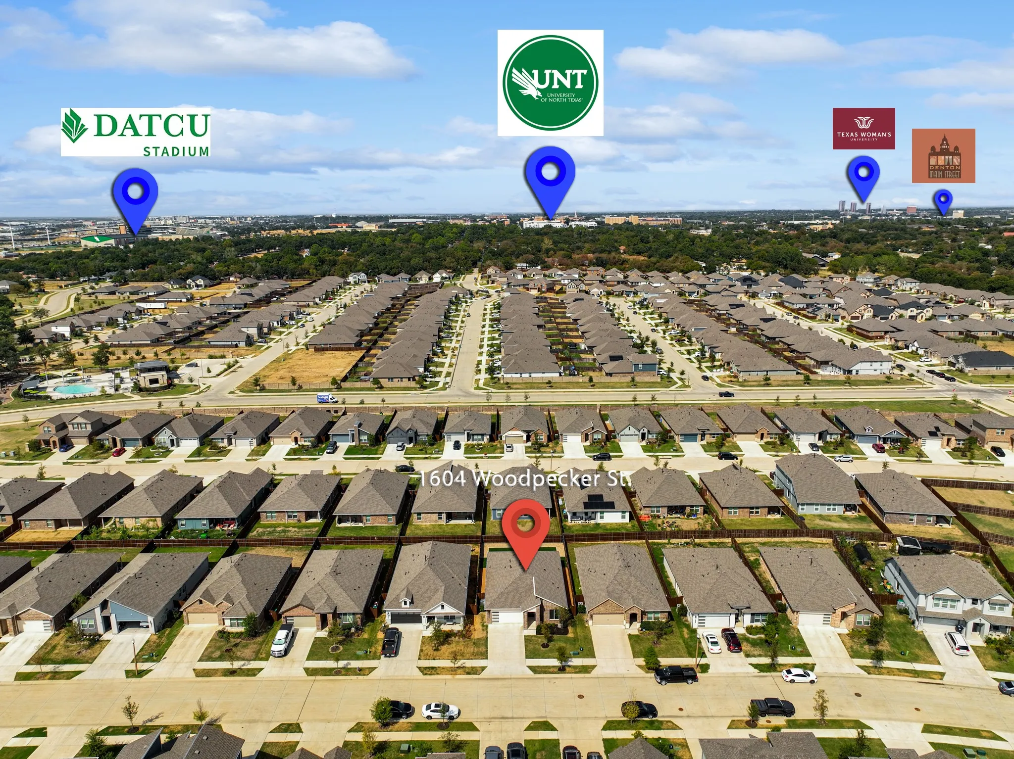 Single Family Residence For Sale in Denton County , 1604 Woodpecker Street, Denton, Texas 76205, 4 Bedroom, 2 Bathroom, 2 Garage spaces, 1,872 Sqft, built in 2023, mls#21390610, Real Estate Agent in Denton, Homes For Sale in Denton county, Homes For Sale in Denton, Realtor in Denton Texas, Real Estate Brokerage Independent Realty Texas, Luminita Cordes Realtor
