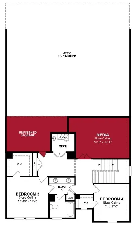 Beazer Homes Saratoga Laredo Floorplan.