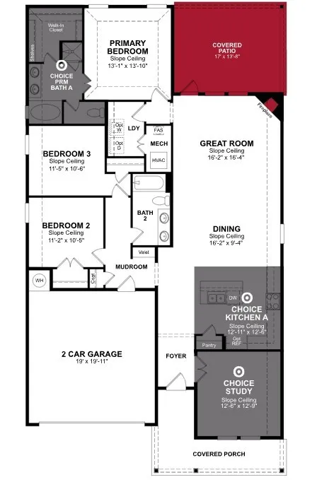 Beazer Homes Saratoga Carson Floorplan.