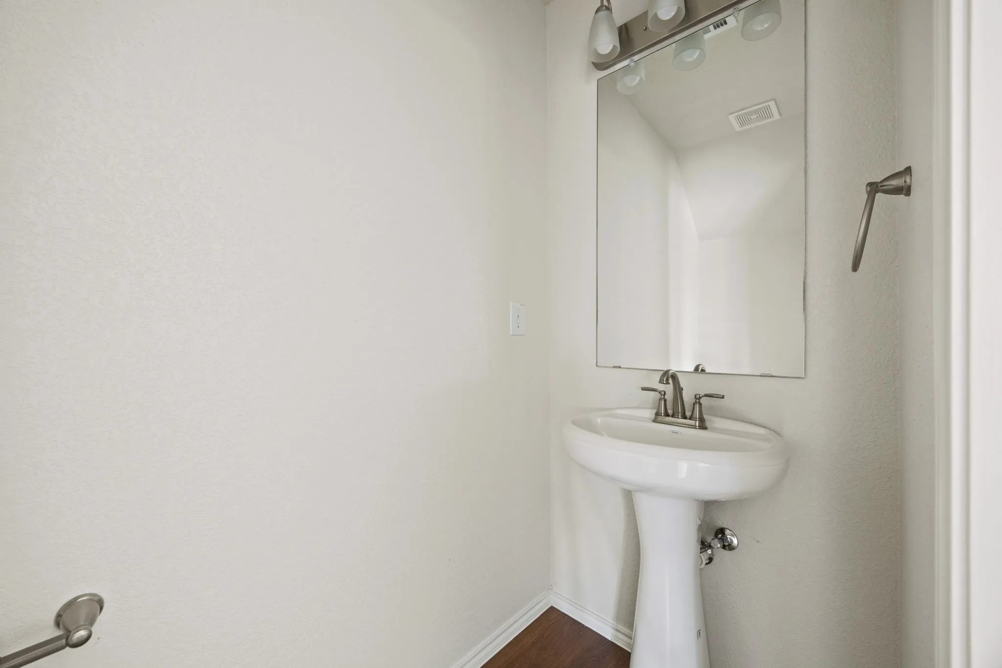 Half bath downstairs