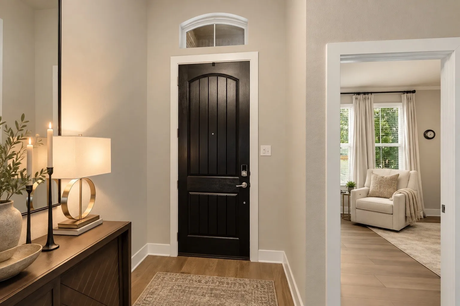 Front Entryway. Keyless Entry Front Door.
Some Photos May Contain Virtual Enhancements or Staging and May Not Represent Furnishings Currently Present In The Home.