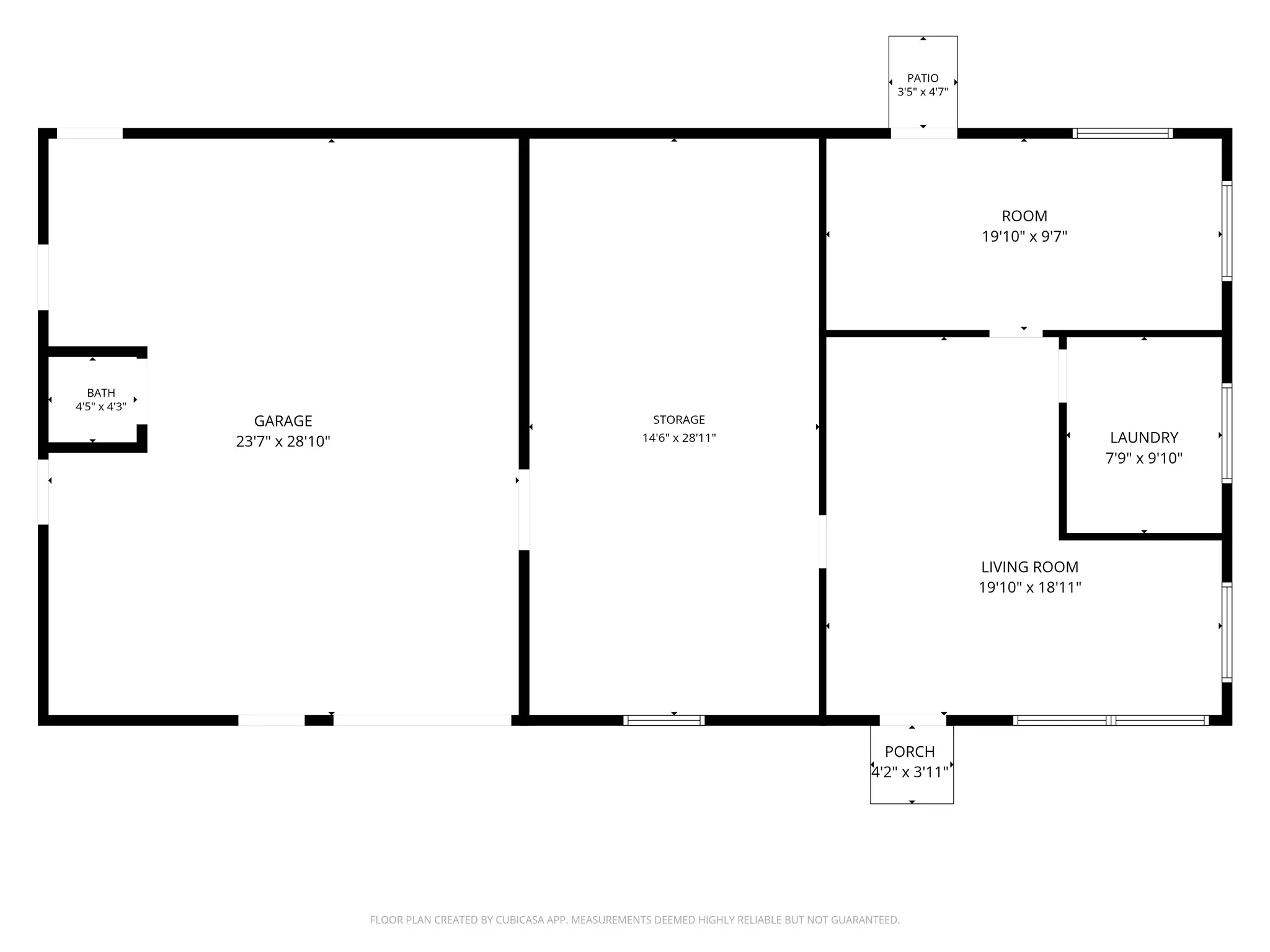 Floor plan - Office/ Storage