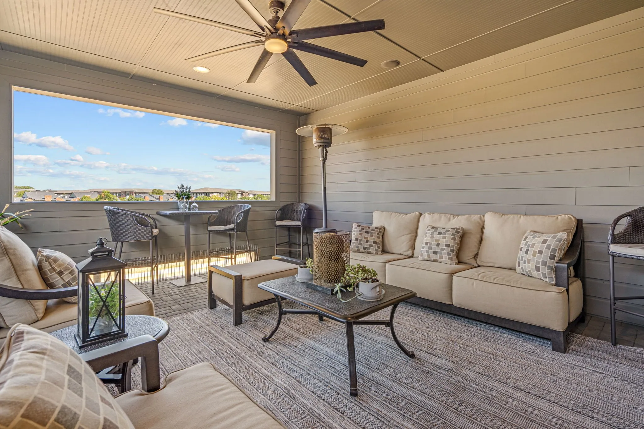 3rd Floor Private Patio - Plumbed with Gas Hookup
