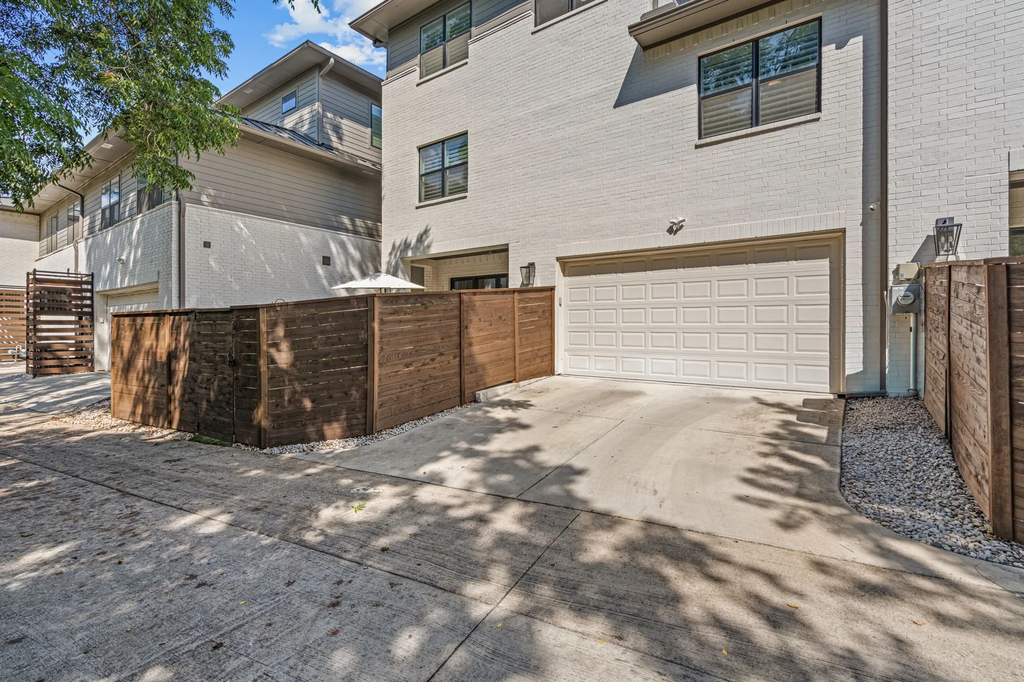 2 Car Attached Garage with Rare Additional Parking Behind