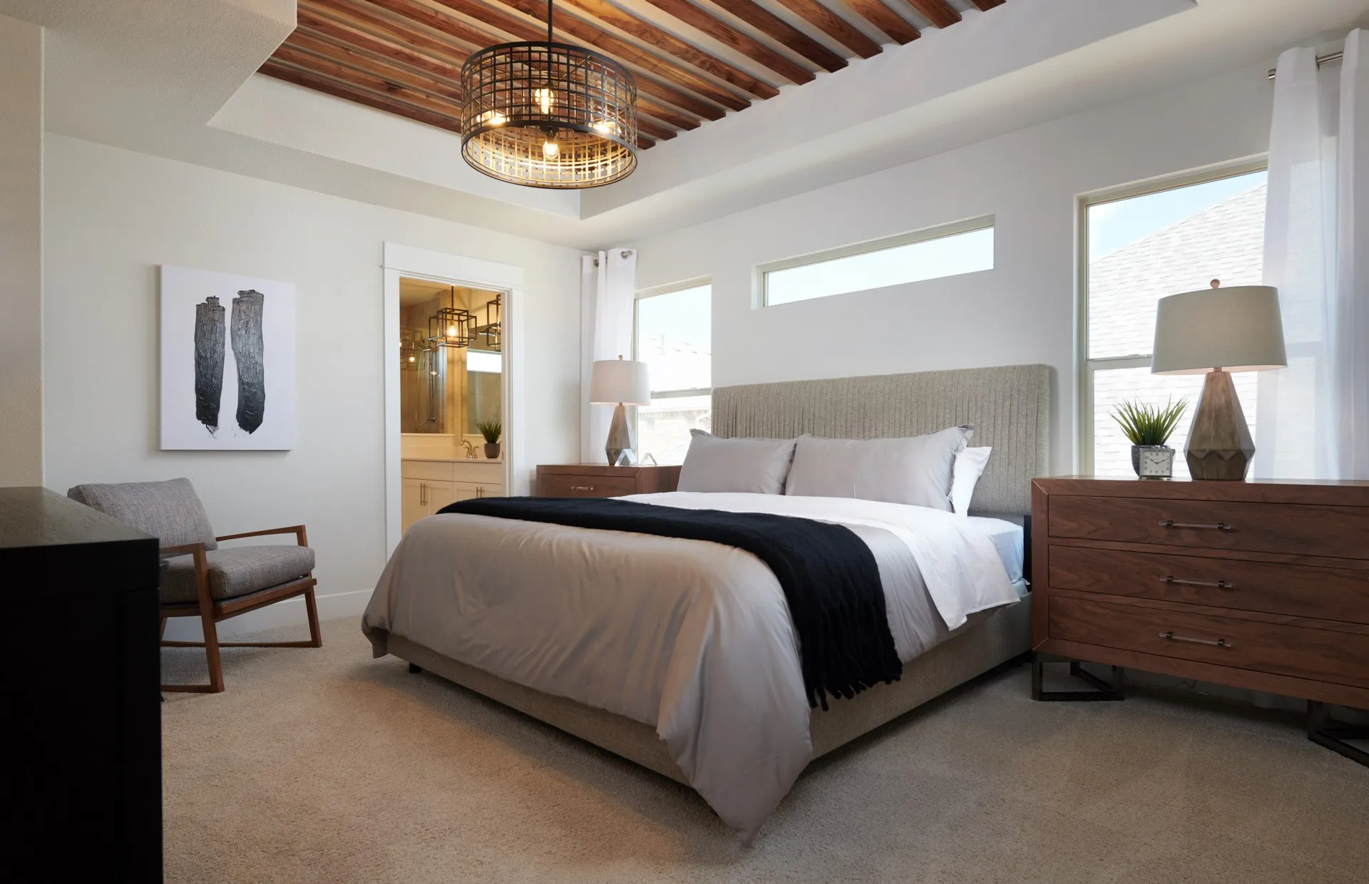 *Model Representation - Spacious owner's suite with private bath