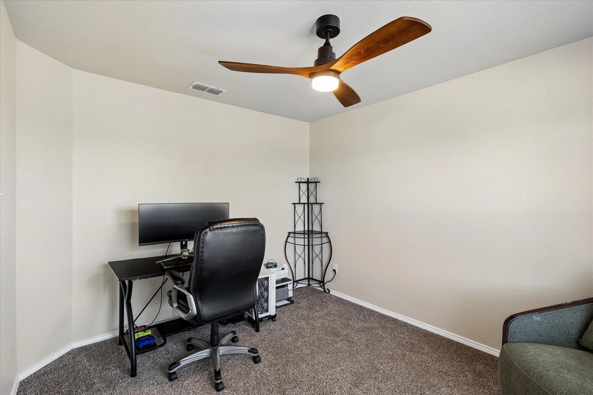 Updated lighting throughout the home.