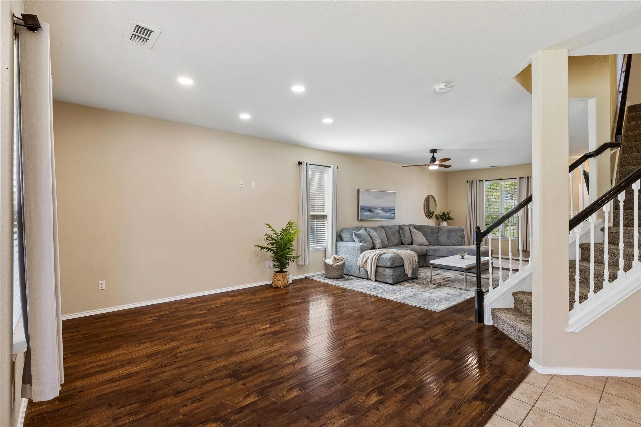 Living area, office area or formal dining.  Lots of space!