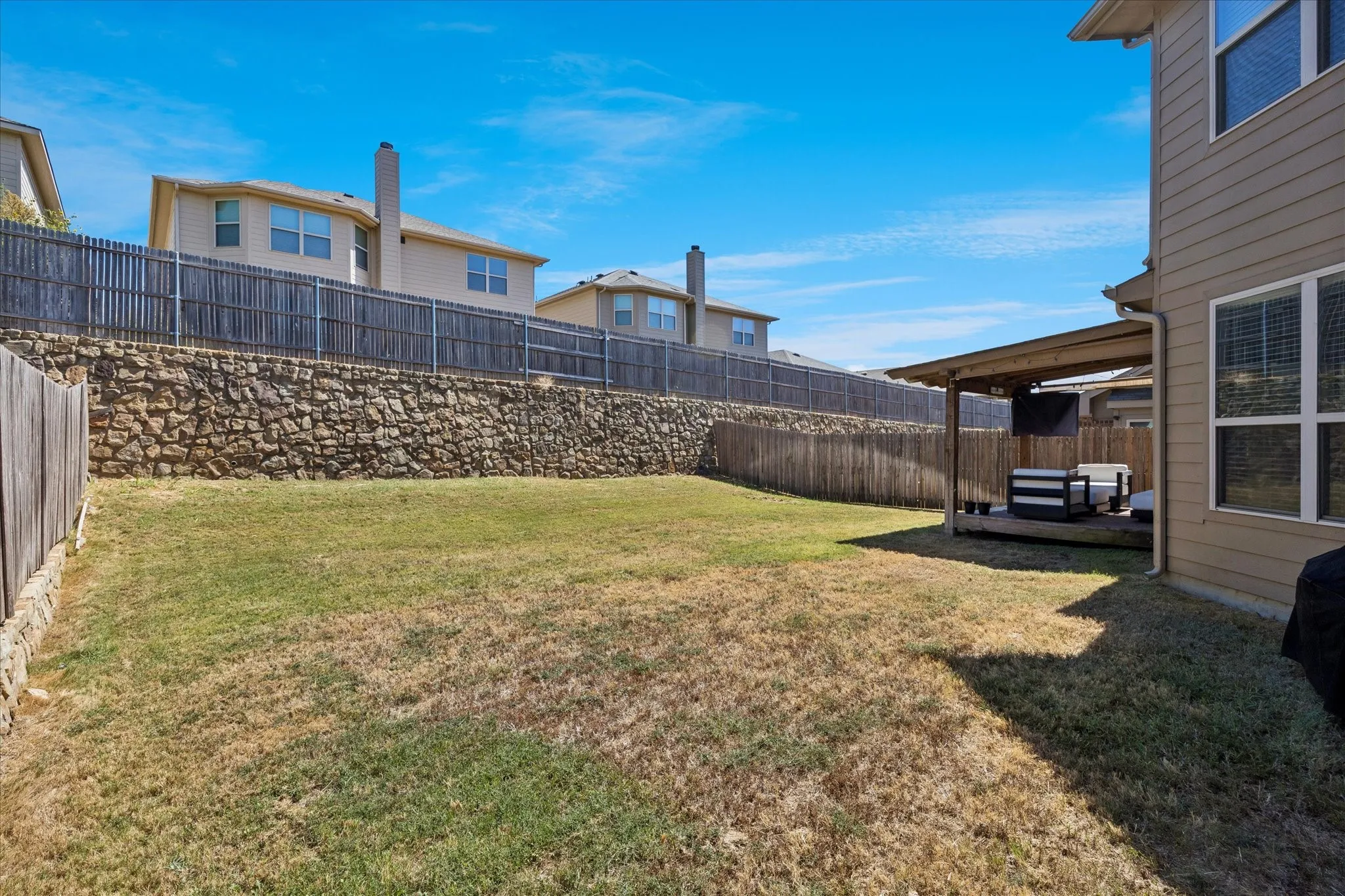 Room for a pool or activities!