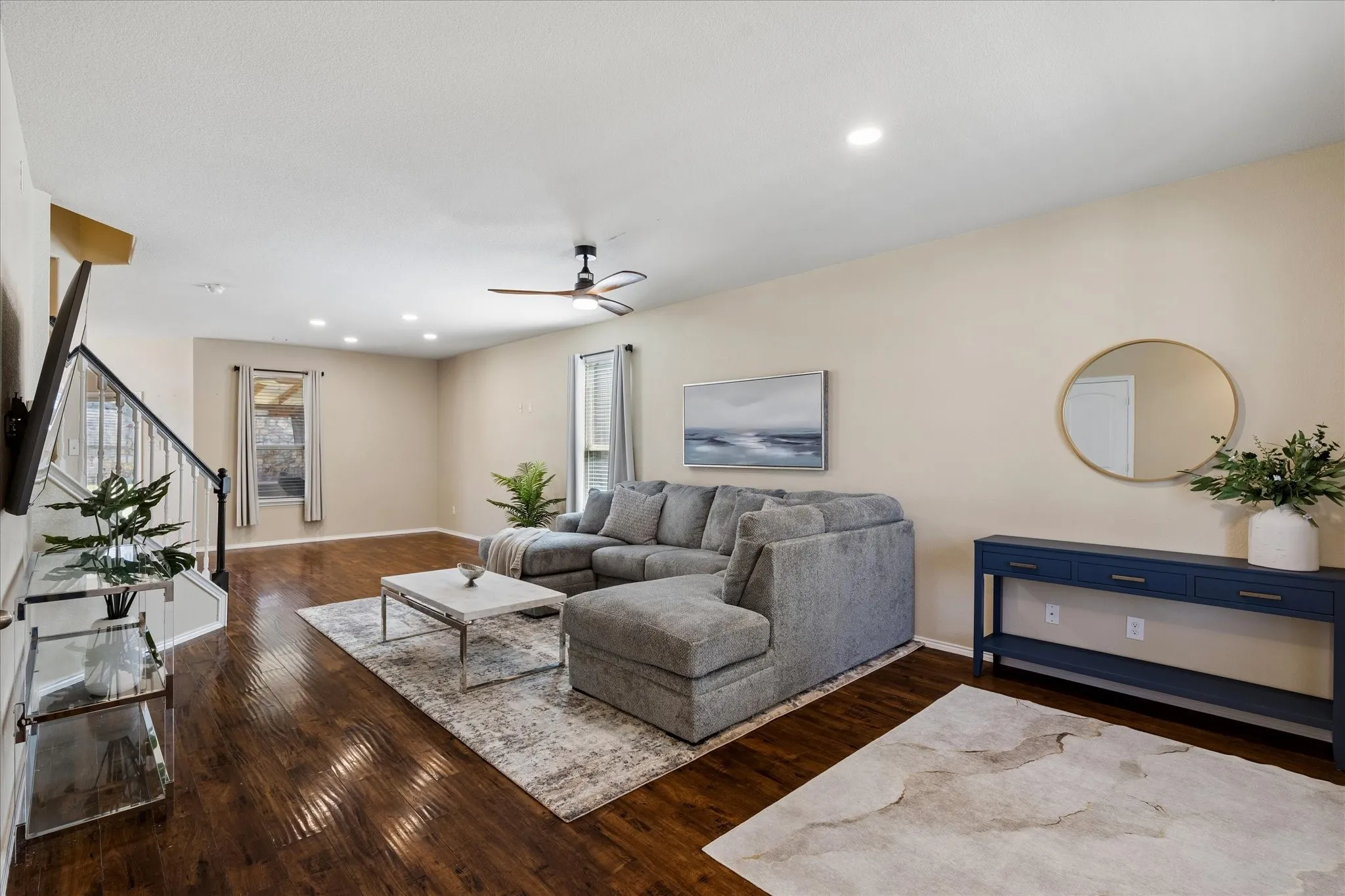 Spacious living!