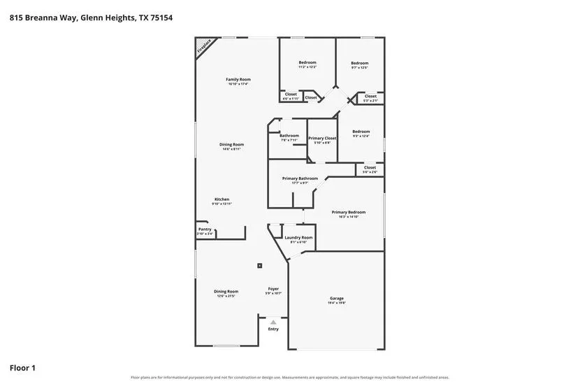 Single Family Residence For Rent in Dallas County , 815 Breanna Way, Glenn Heights, Texas 75154, 4 Bedroom, 2 Bathroom, 2 Garage spaces, 2,144 Sqft, built in 2001, mls#21399208, Real Estate Agent in Glenn Heights, Homes For Rent in Dallas county, Homes For Rent in Glenn Heights, Realtor in Glenn Heights Texas, Real Estate Brokerage Independent Realty Texas, Luminita Cordes Realtor