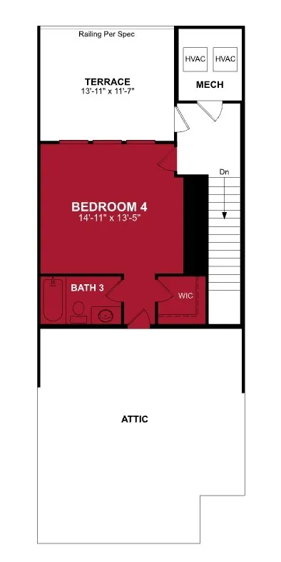 Beazer Homes Bayside Baltic Floorplan.