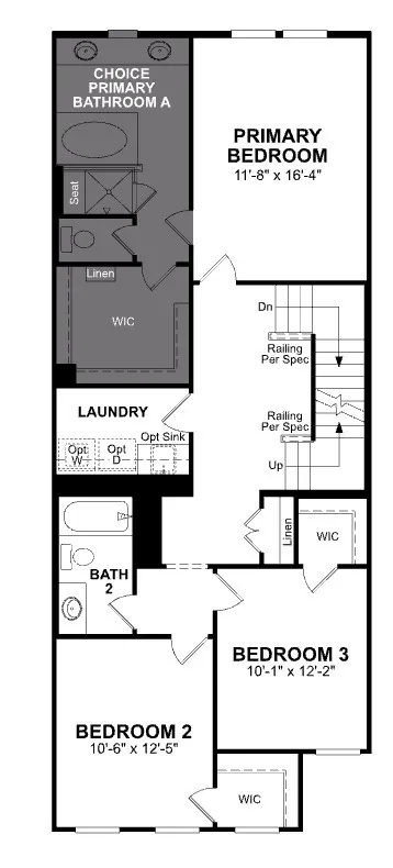 Beazer Homes Bayside Baltic Floorplan.
