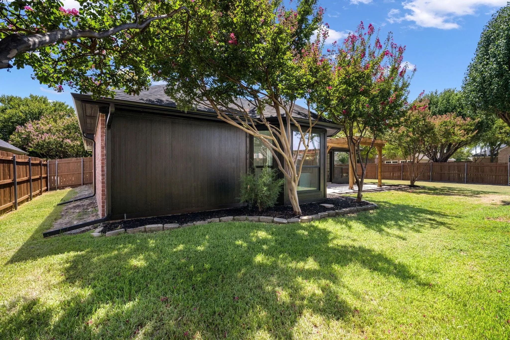 View from back side of house/yard