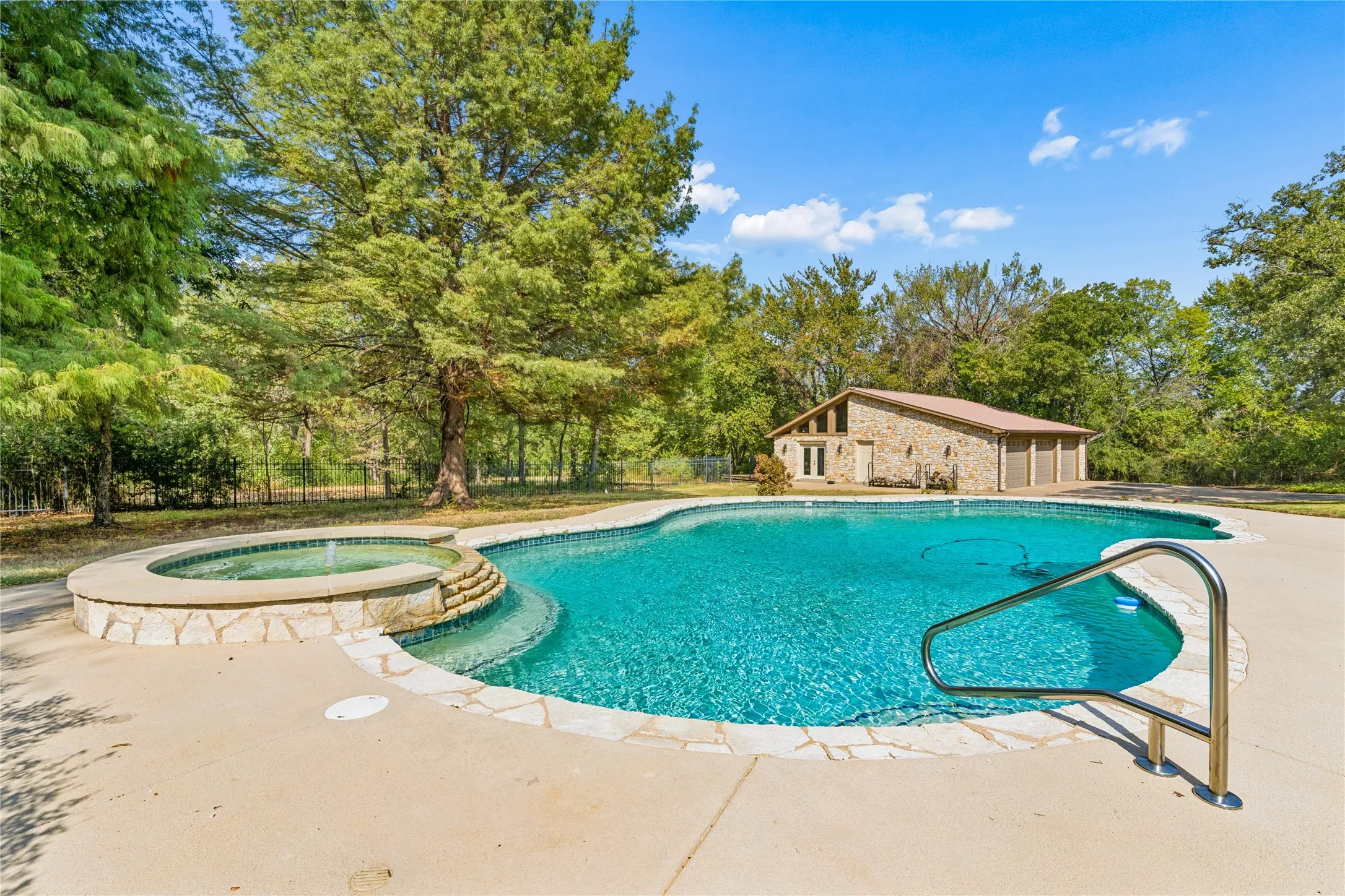 Large pool