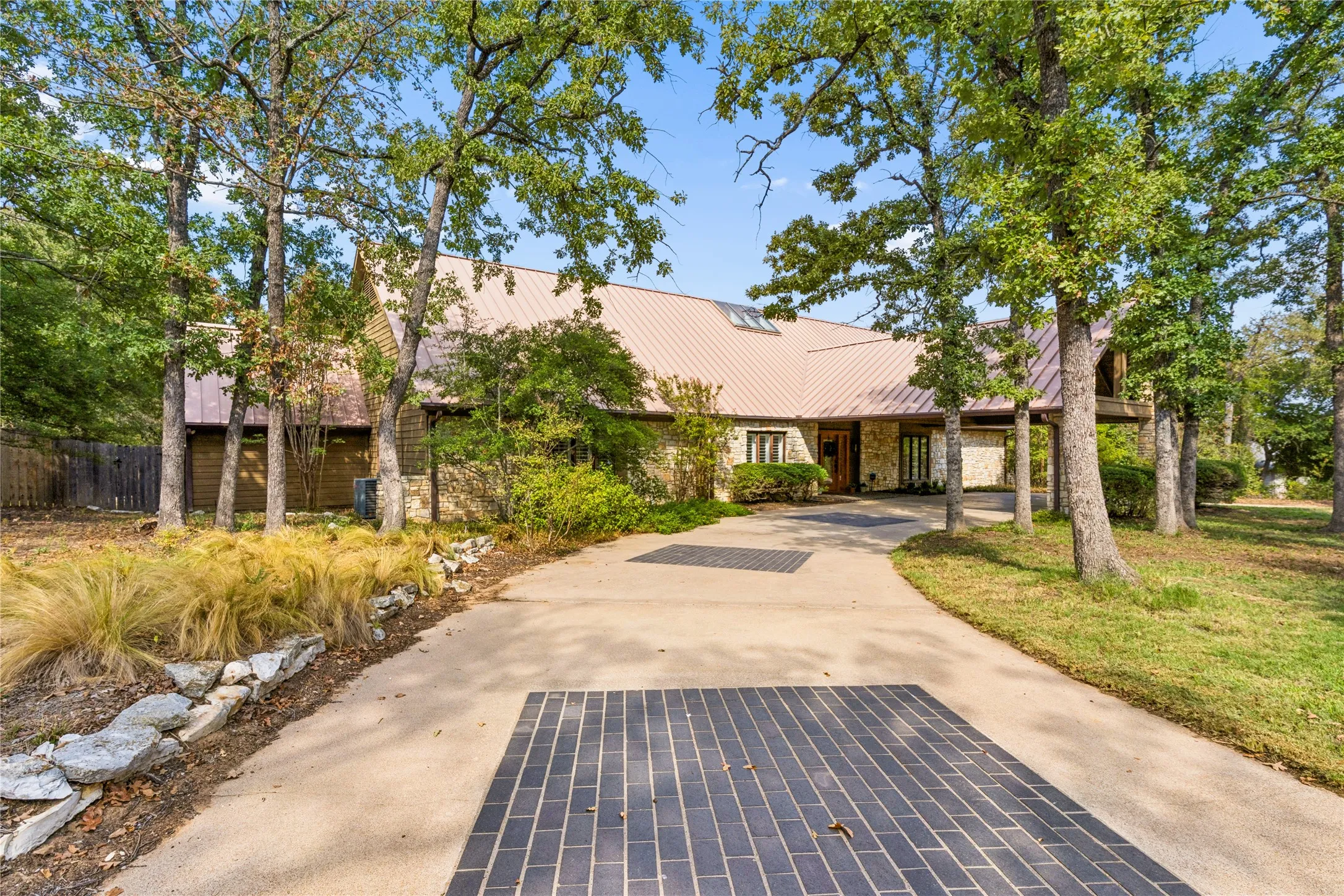 Striking curb appeal