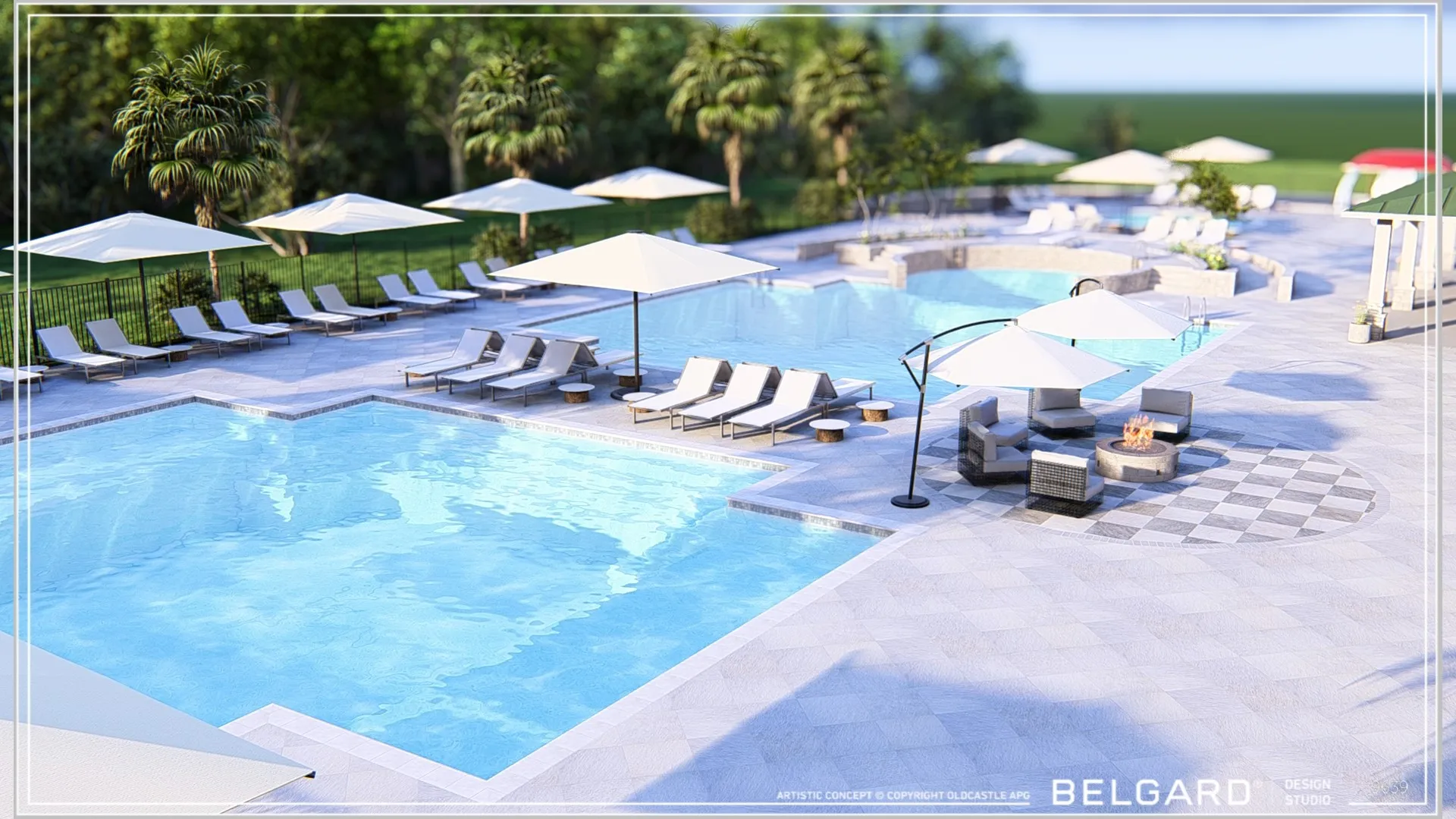 Community amenity rendering
