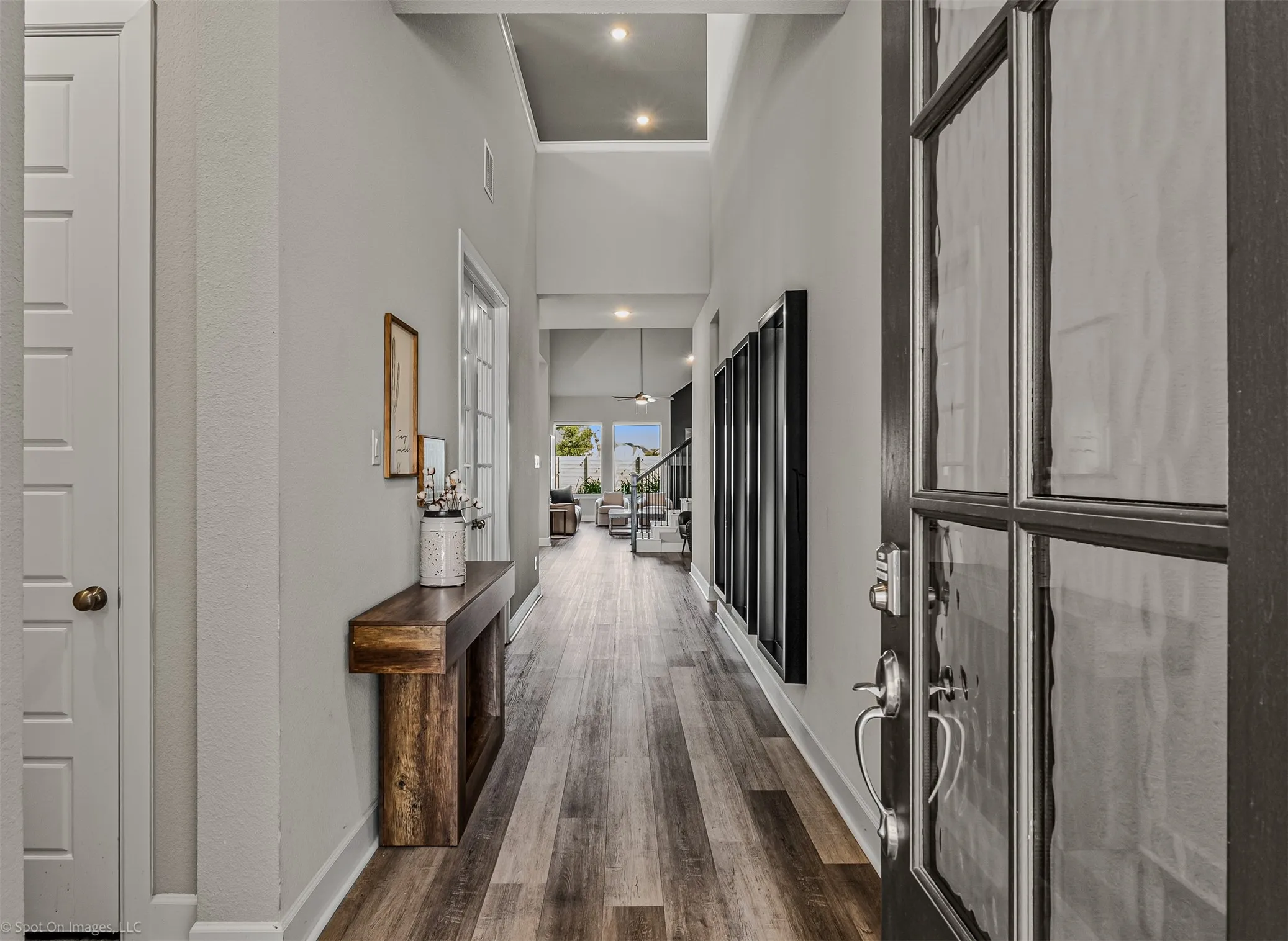 Front door and entry of 1302 20th St, Argyle, TX in Harvest by Hillwood