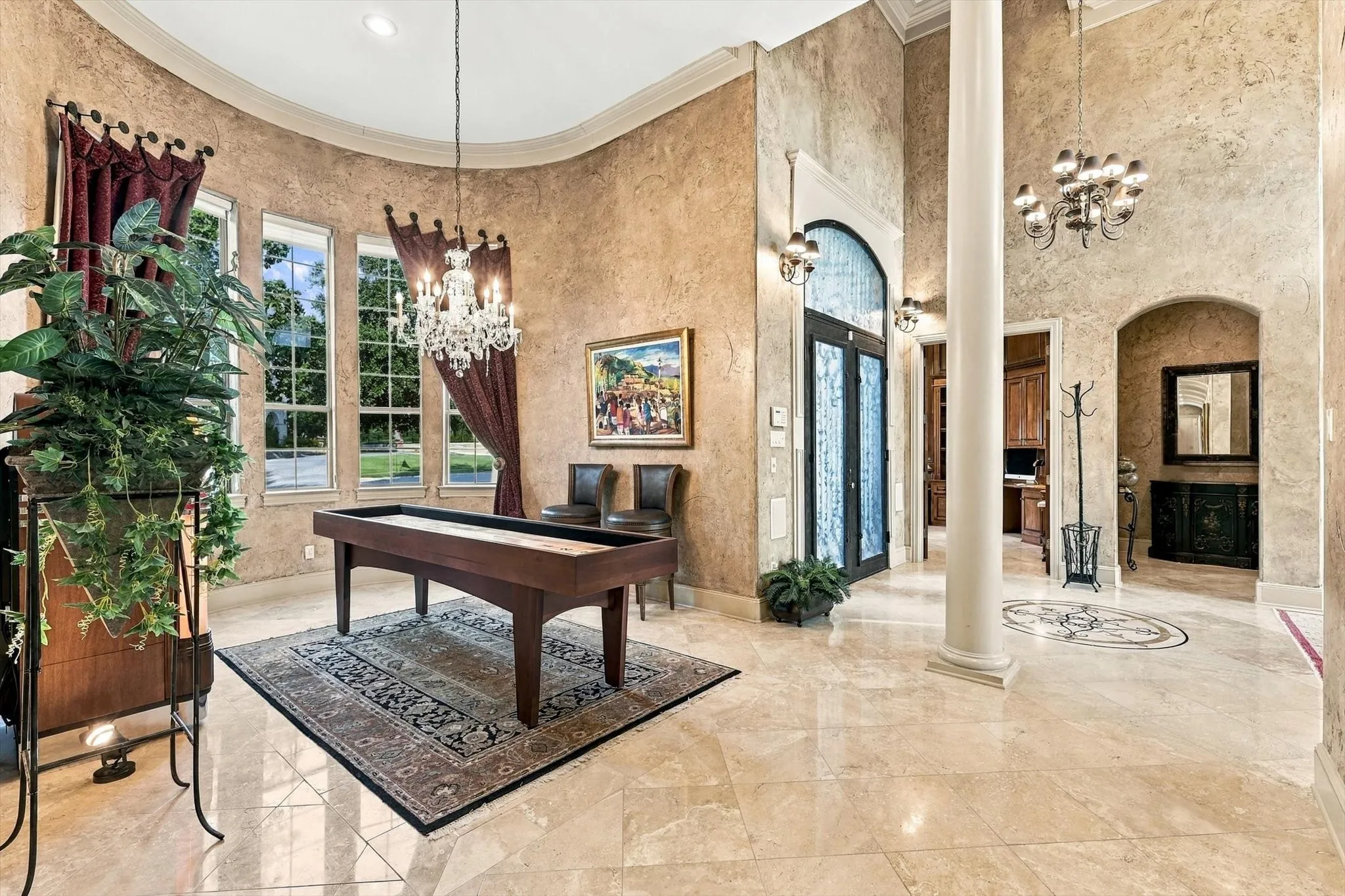 Make the floor plan work for you. This room, originally designed as a dining room, has been transformed into a fun and inviting game room - just one example of the home's flexibility.