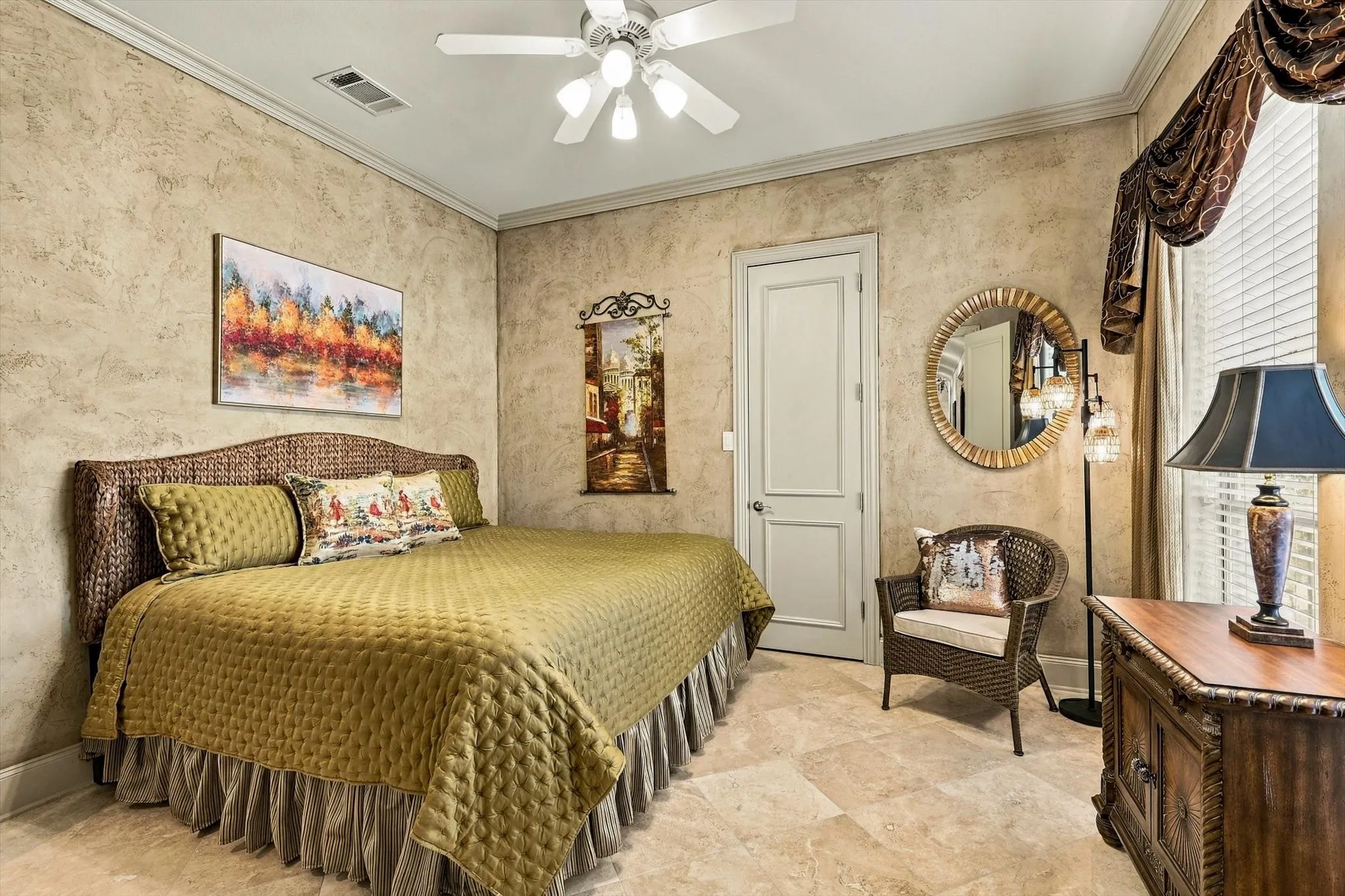 Spacious secondary bedrooms offer plenty of room for king-size beds, along with generous closets that provide the storage everyone needs.