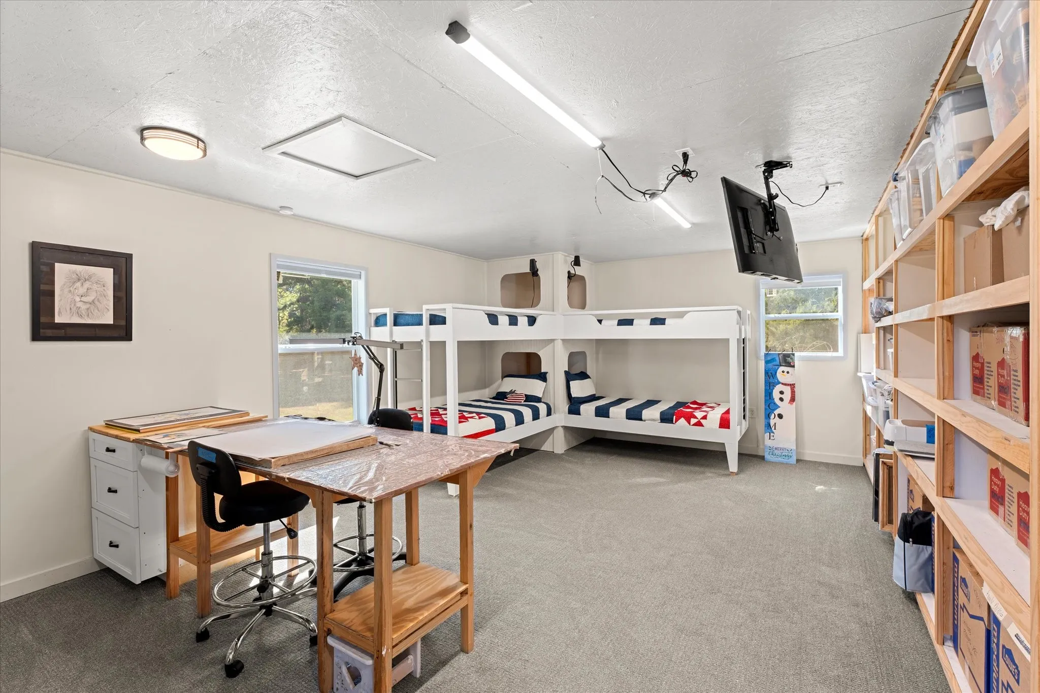 Bunk House and Hobby Room