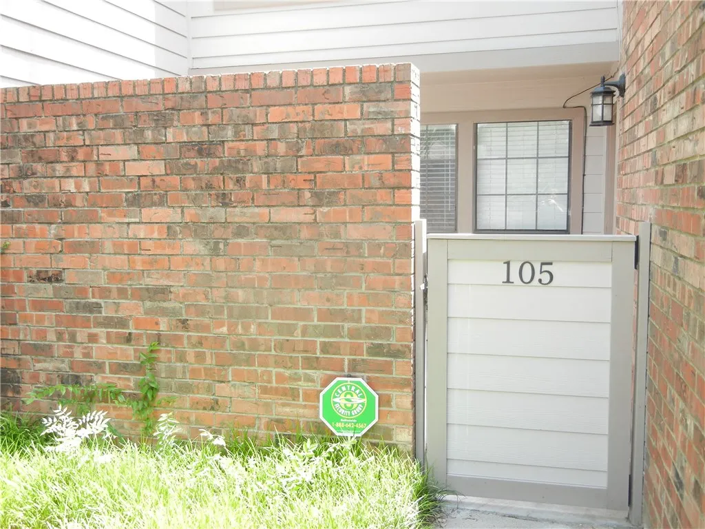 Front Entrance to unit and Private Patio