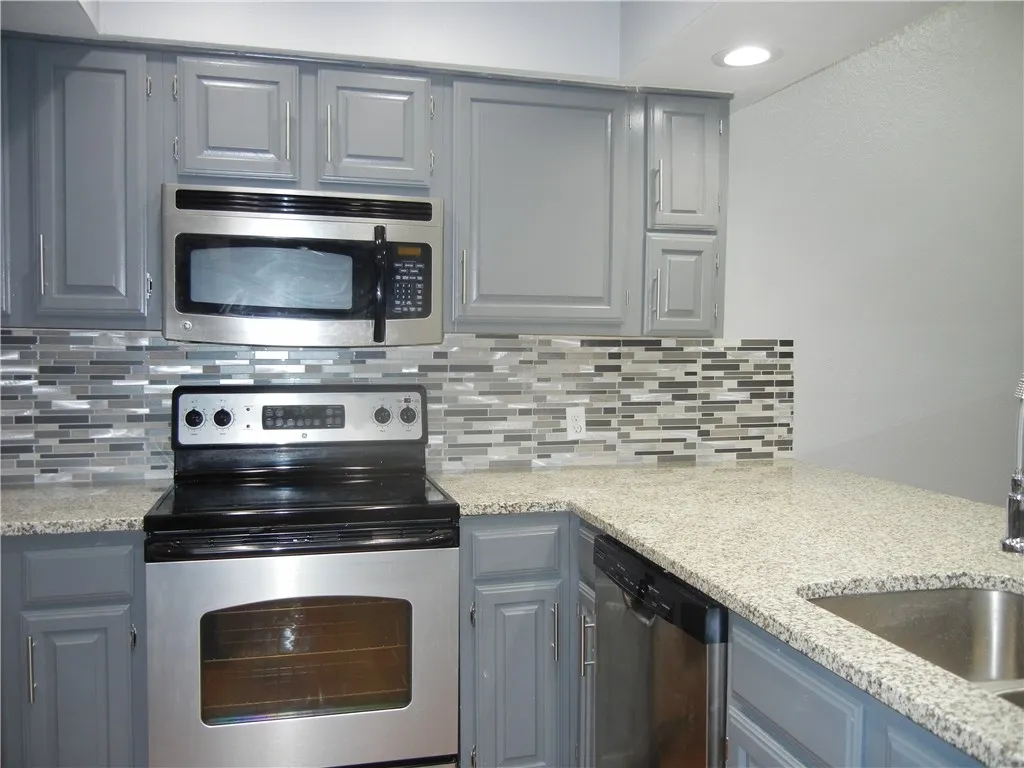 Stainless Appliances, New Granite, Backsplash, Lighting and Paint
