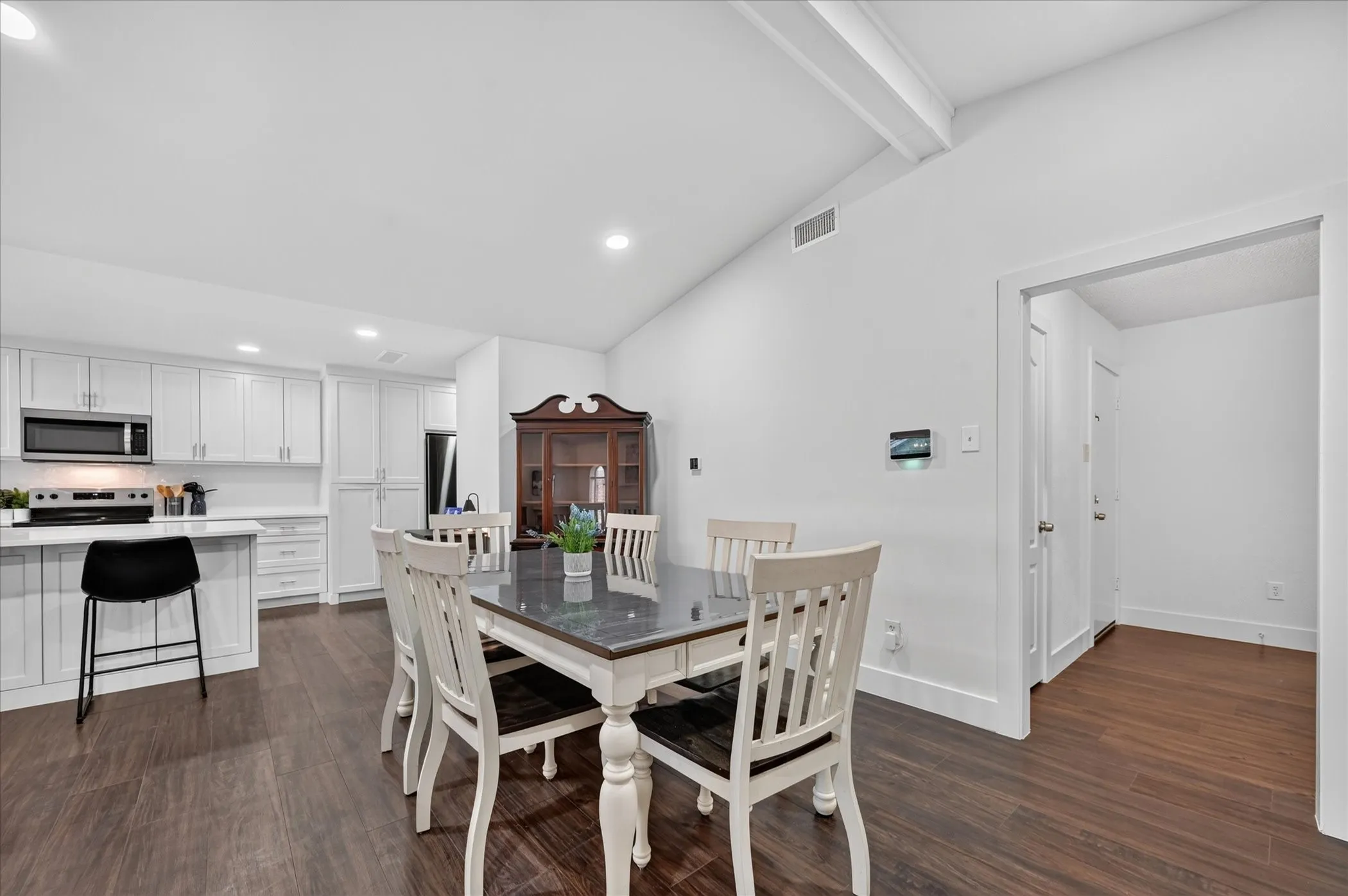 Large dining area