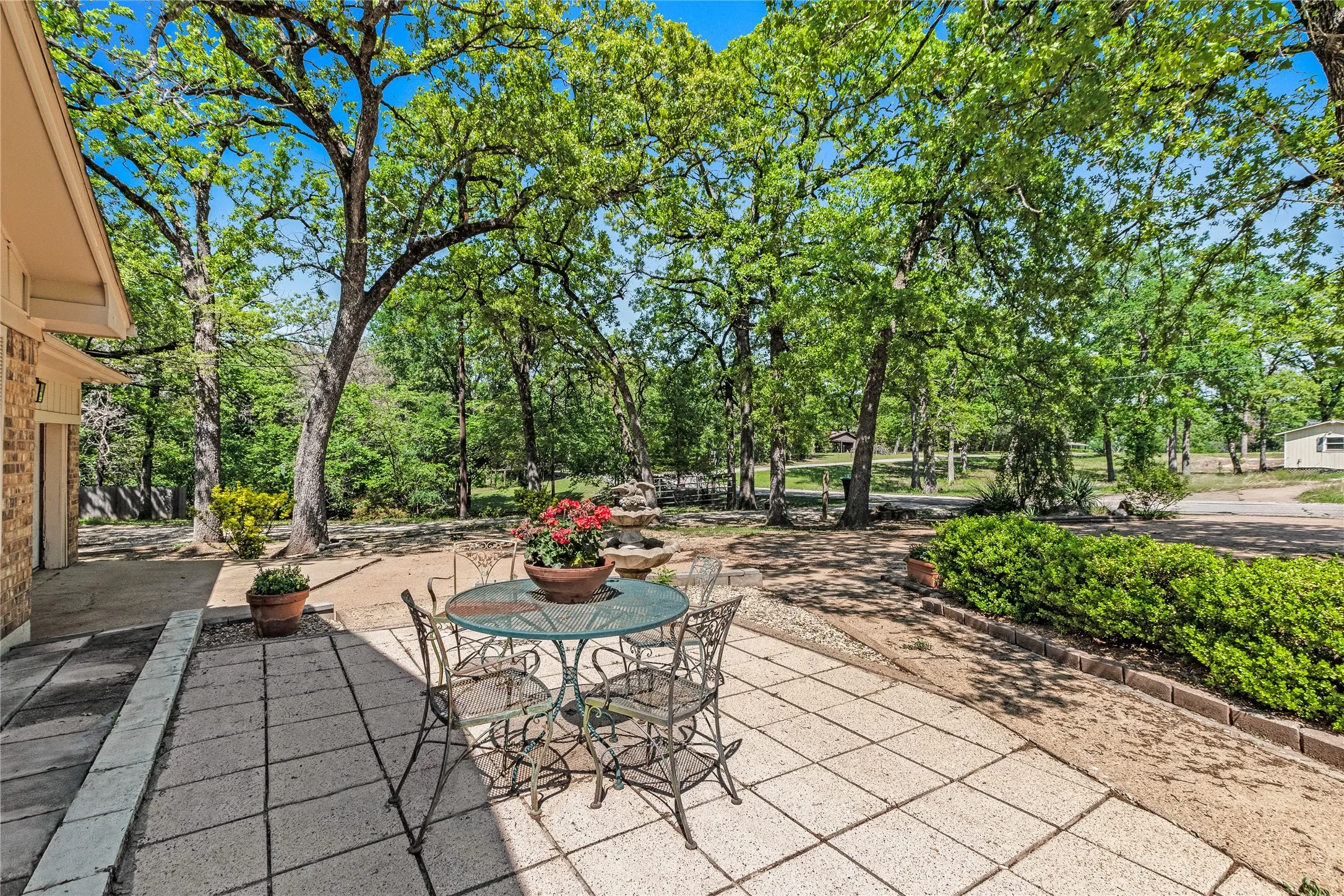 Front Patio of main home.