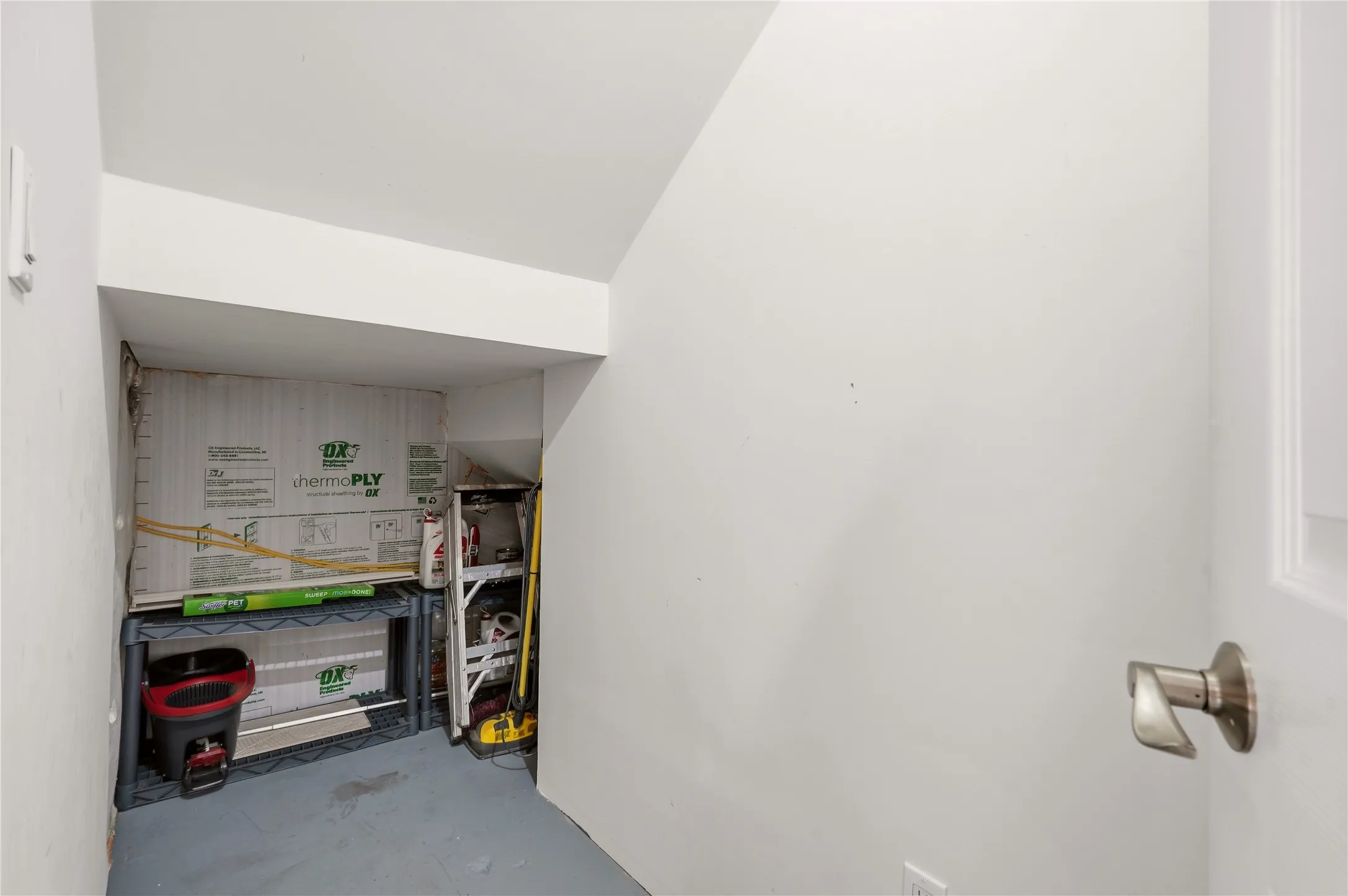 Storage Closet in garage