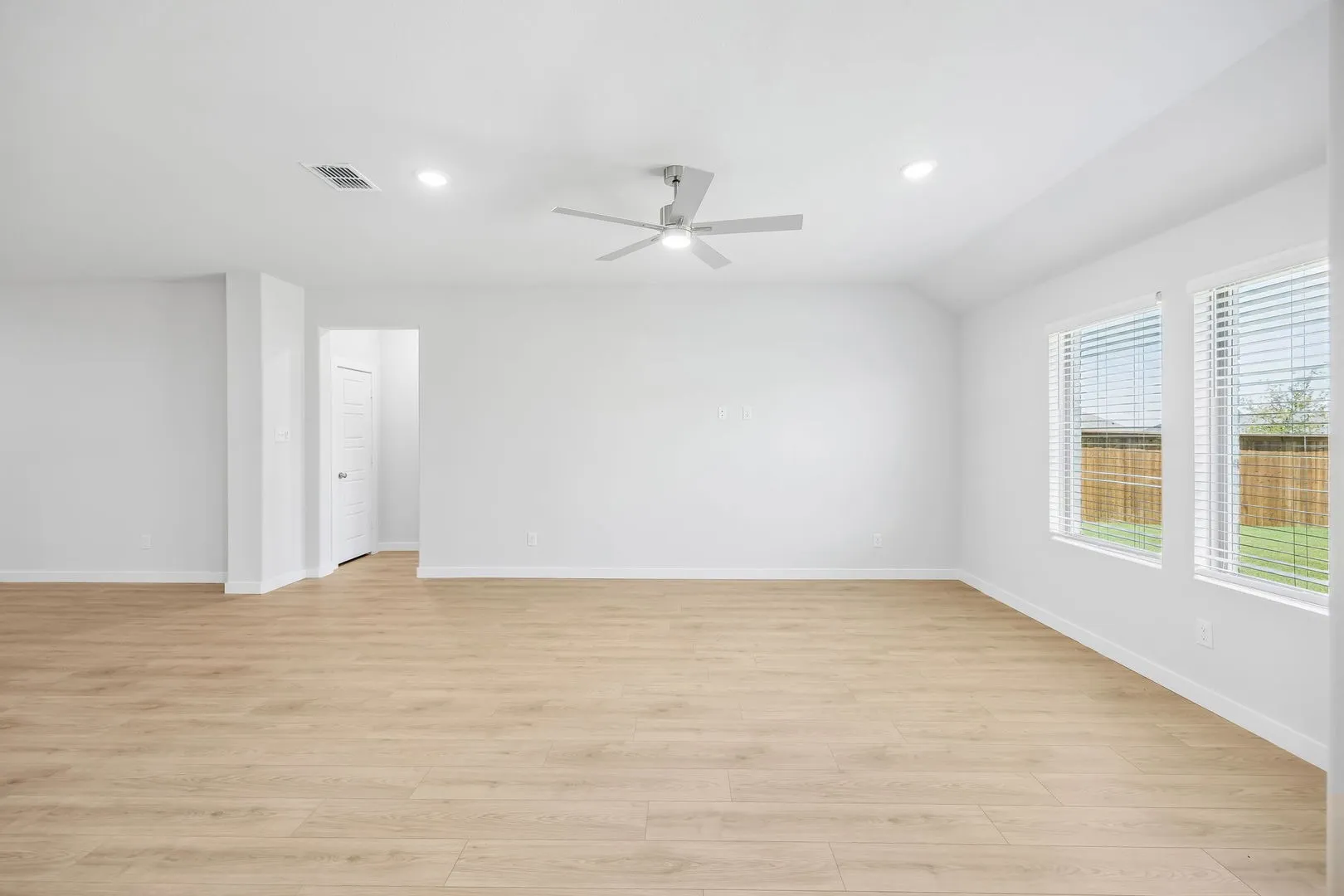 Living room in the Heisman home plan – REPRESENTATIVE PHOTO