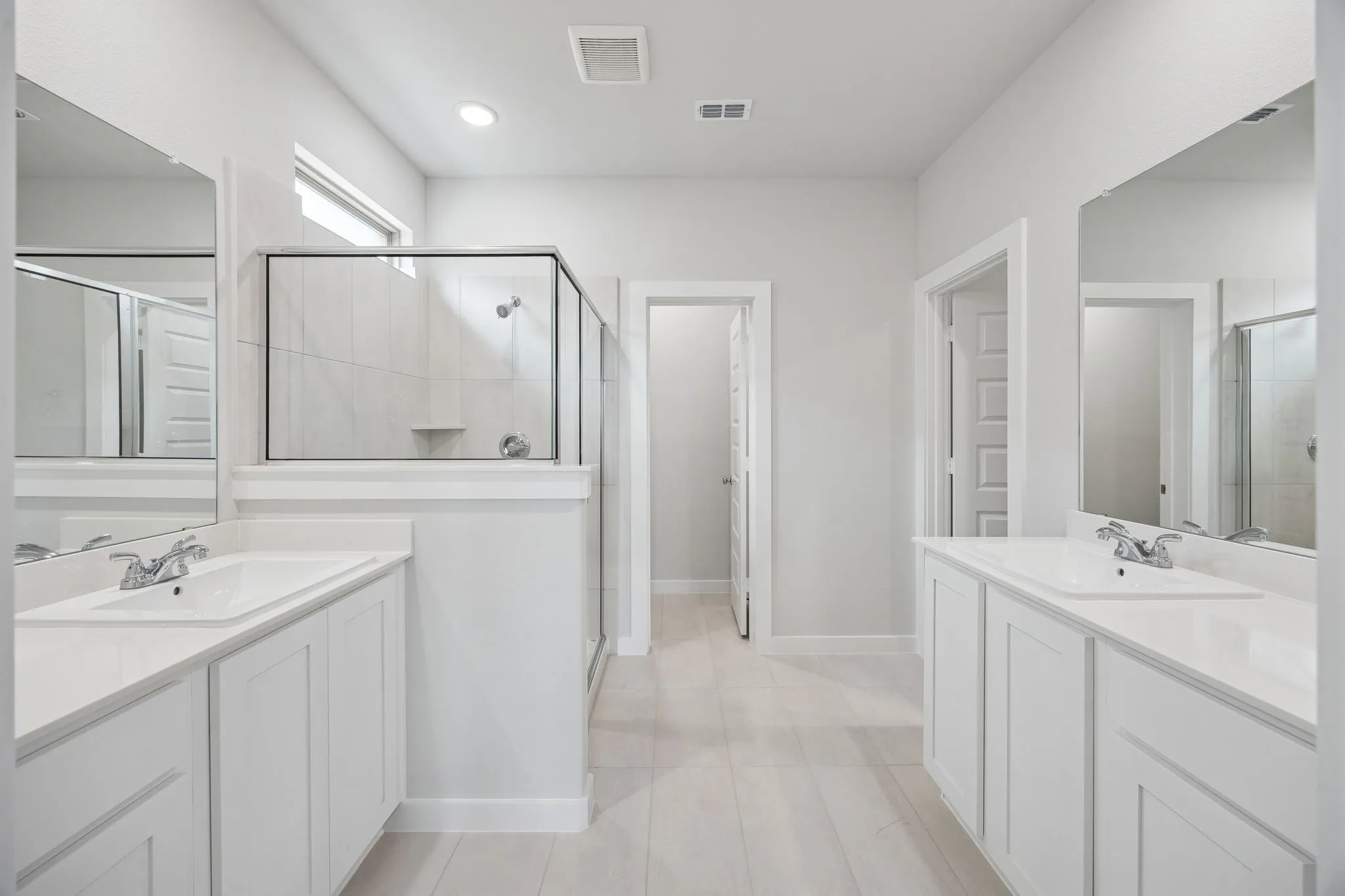 Primary Bathroom in the Masters home plan – REPRESENTATIVE PHOTO