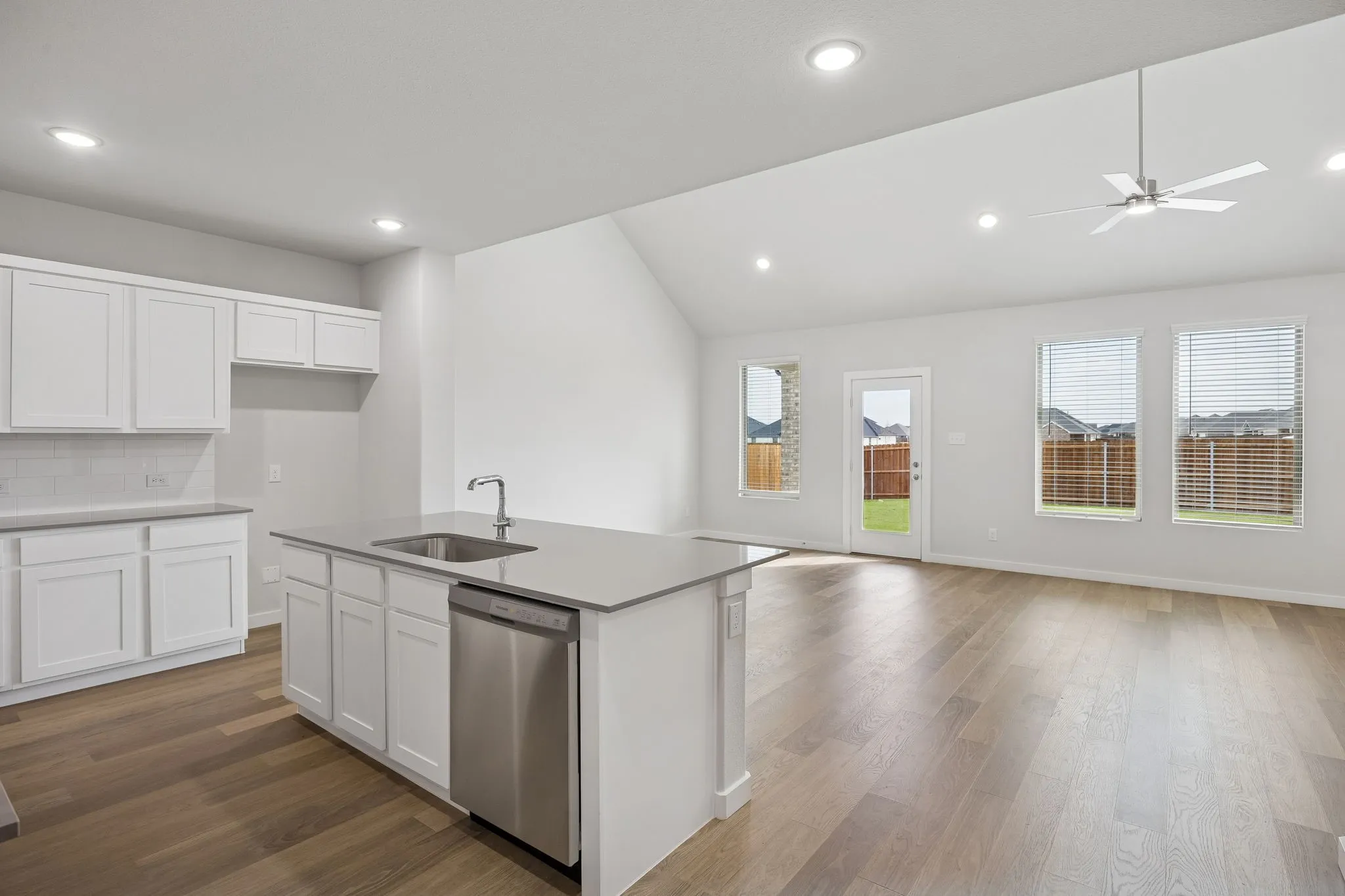 Open Floor Plan in the Masters home plan – REPRESENTATIVE PHOTO