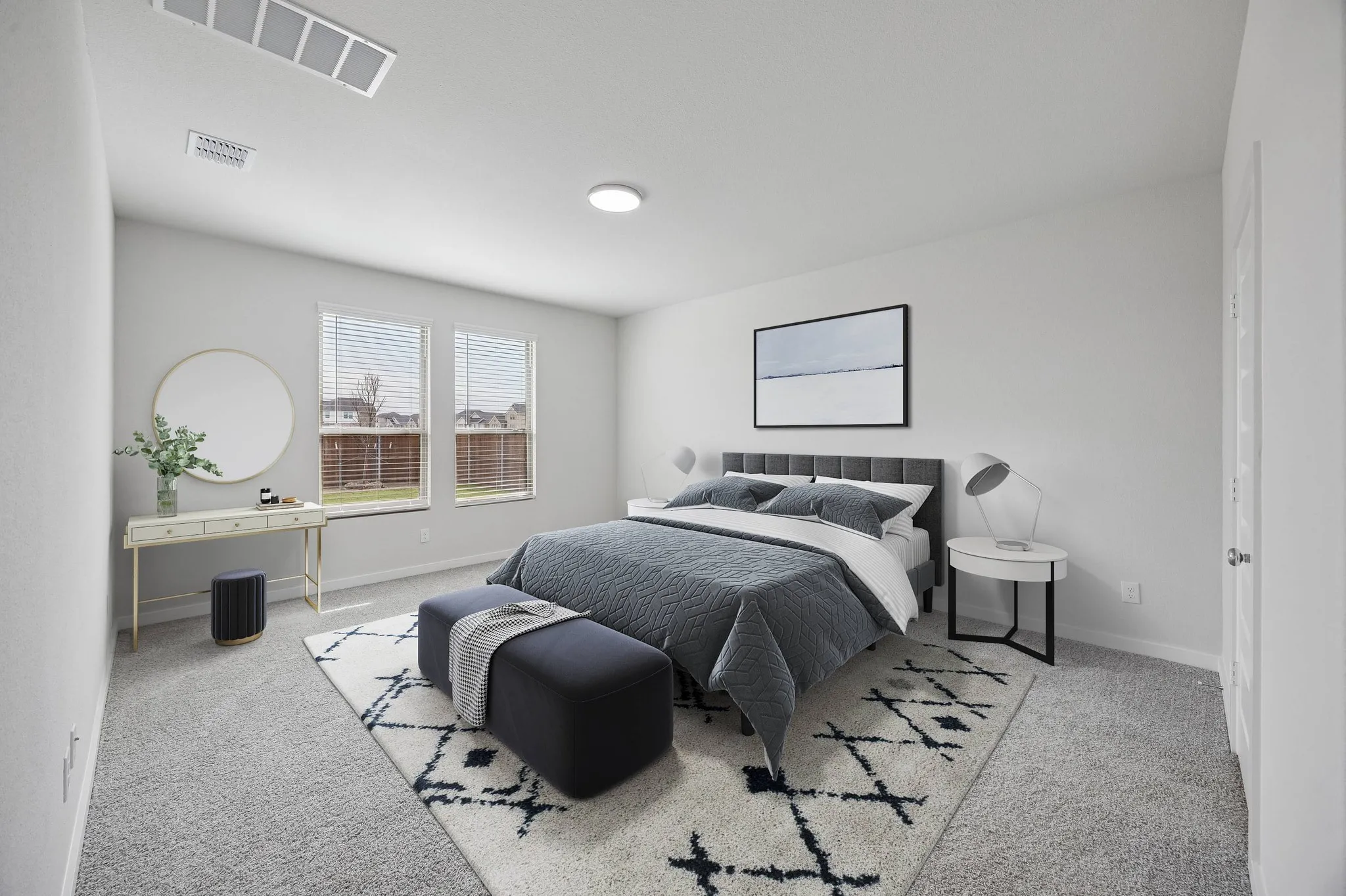 Primary Suite in the Masters home plan – REPRESENTATIVE PHOTO
