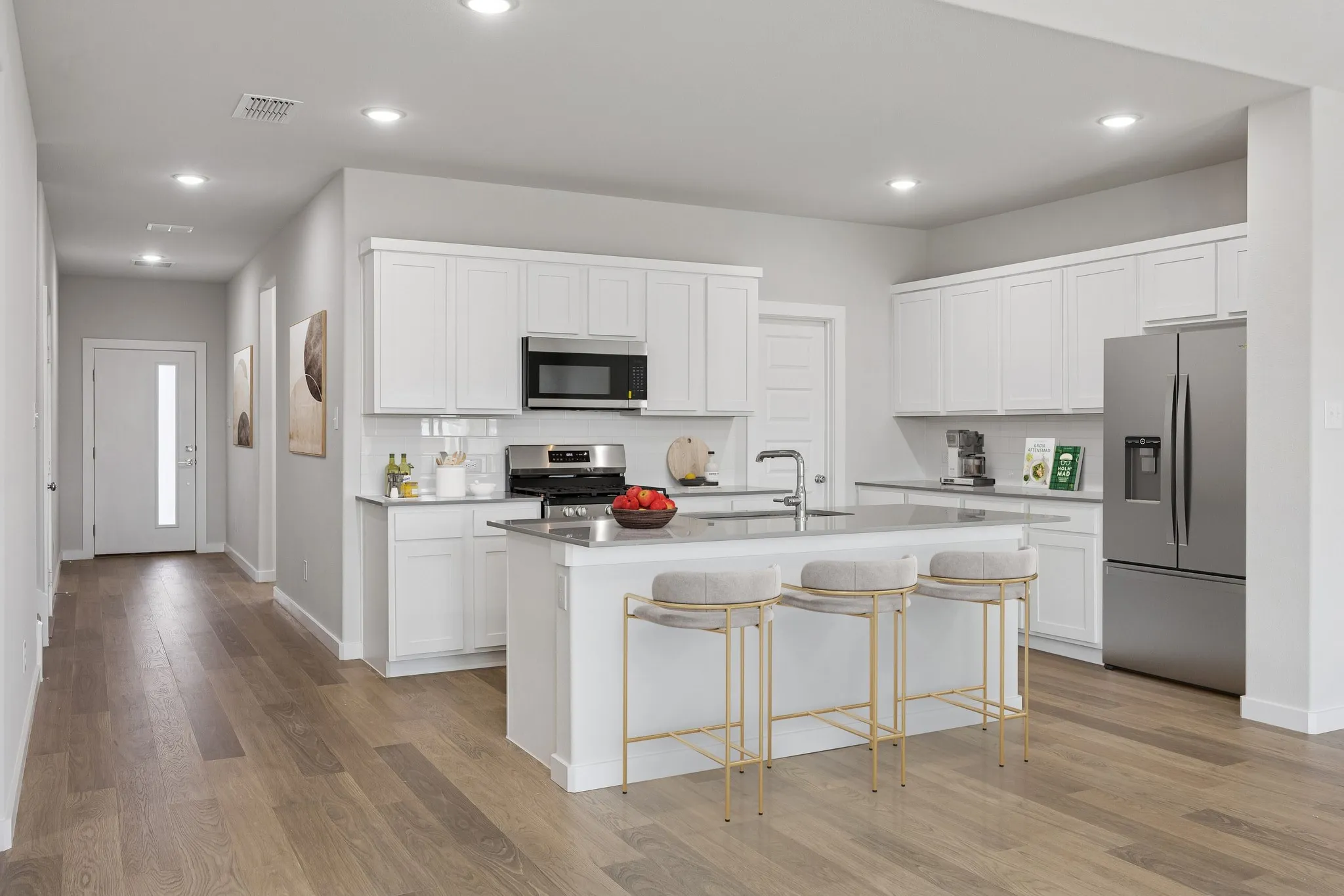 Kitchen in the Masters home plan – REPRESENTATIVE PHOTO