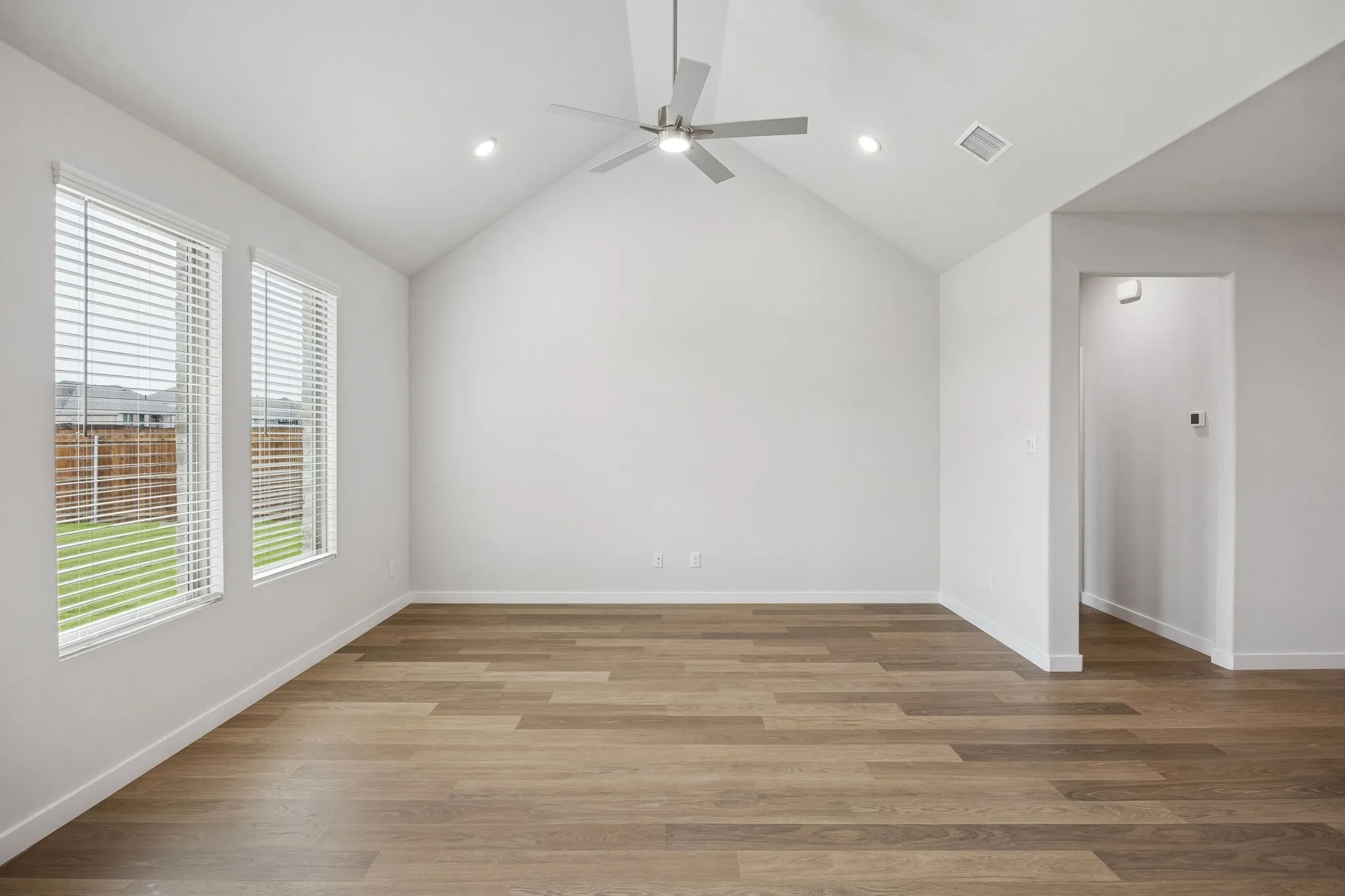 Living Room in the Masters home plan – REPRESENTATIVE PHOTO