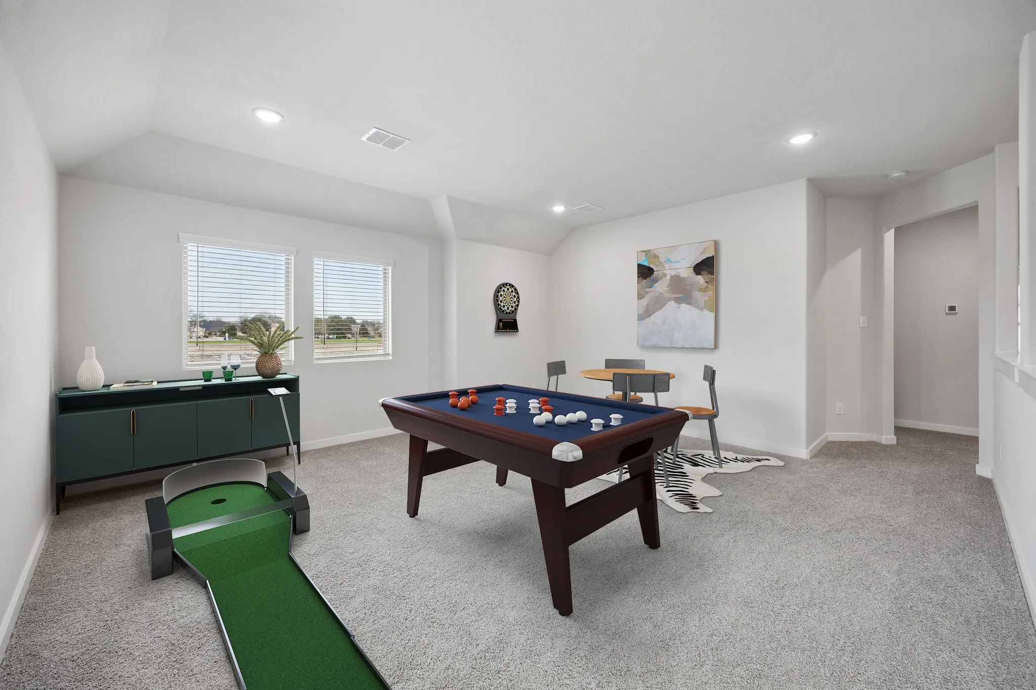 Game Room in the Masters home plan – REPRESENTATIVE PHOTO