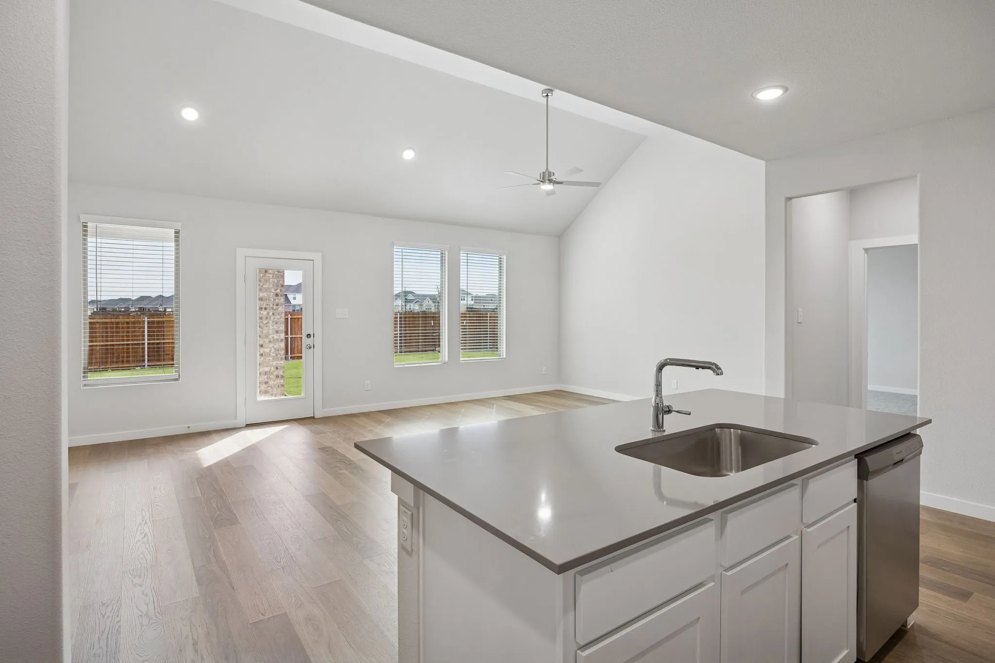 Open Floor Plan in the Masters home plan – REPRESENTATIVE PHOTO