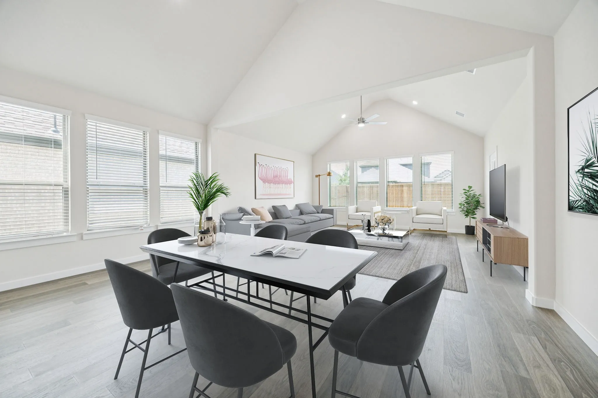 First Floor in the Claret home plan – REPRESENTATIVE PHOTO