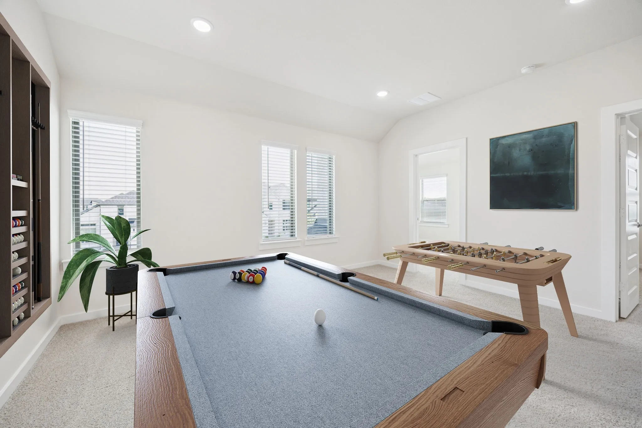 Game Room in the Claret home plan – REPRESENTATIVE PHOTO