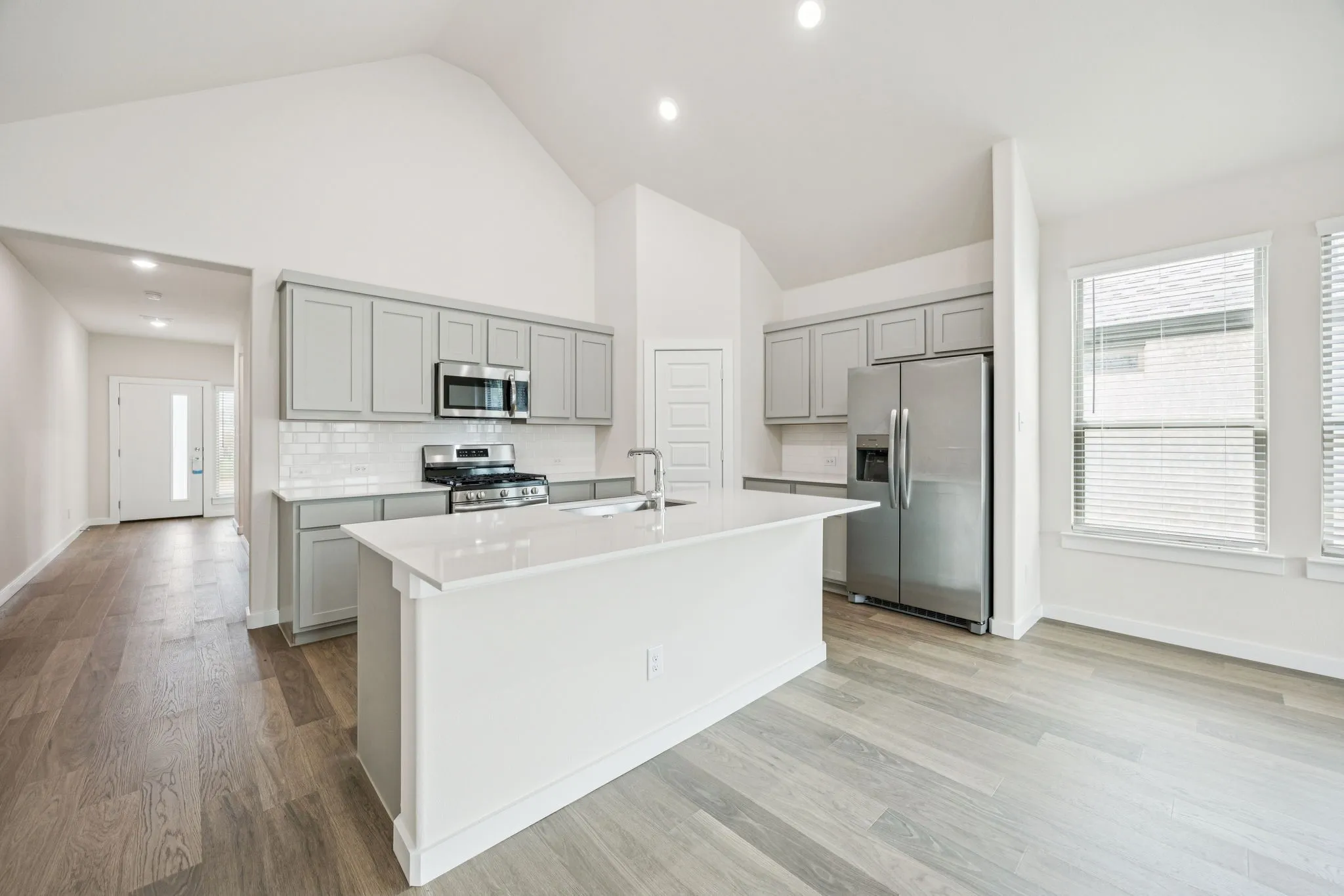 Kitchen in the Claret home plan – REPRESENTATIVE PHOTO