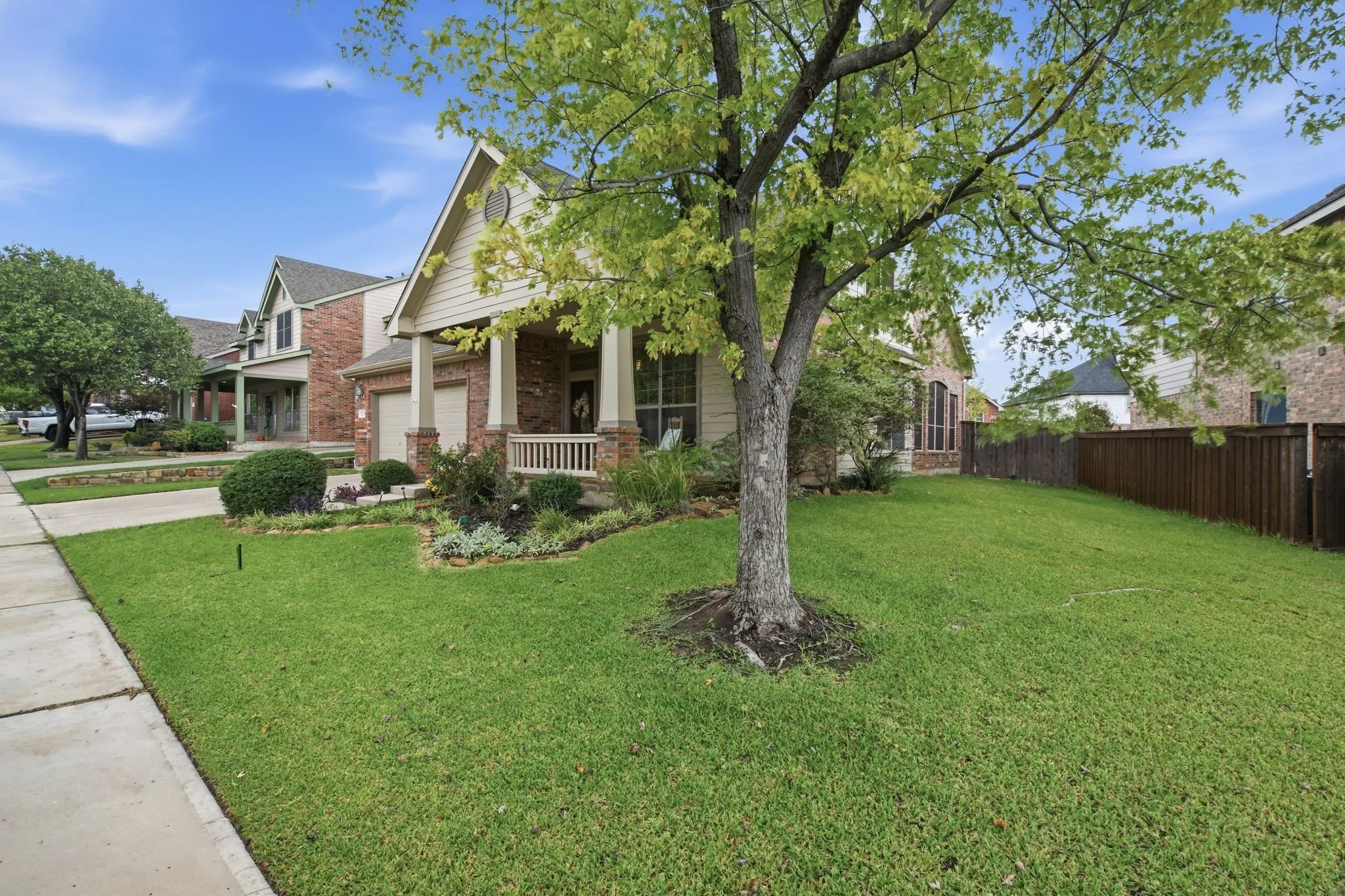 Large Front Yard