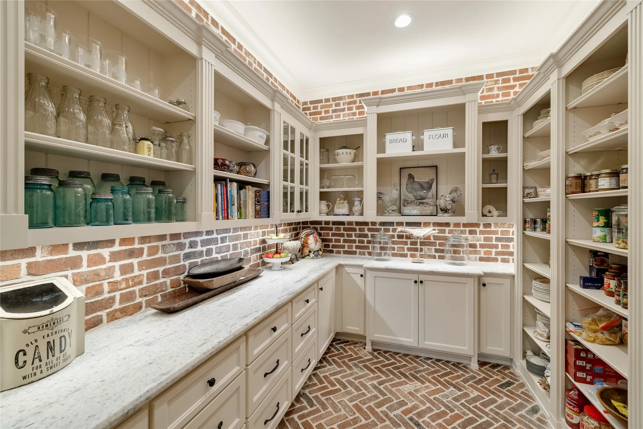 and back kitchen space