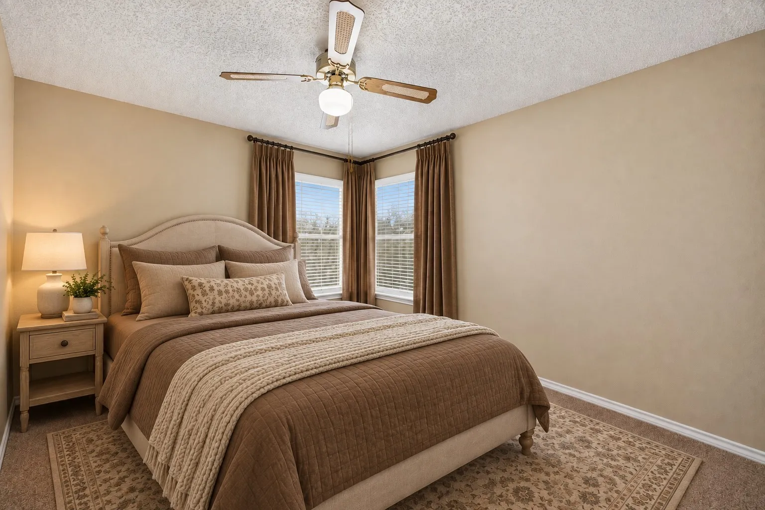 Bedroom—Virtually Staged